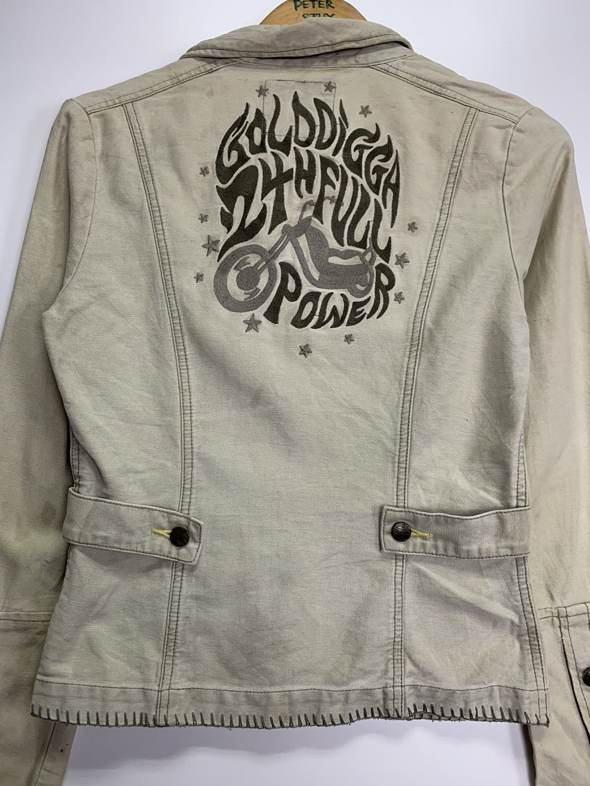 Japanese Brand × Vintage Golddigga cotton jacket Size US S / EU 44-46 / 1 - 12 Thumbnail