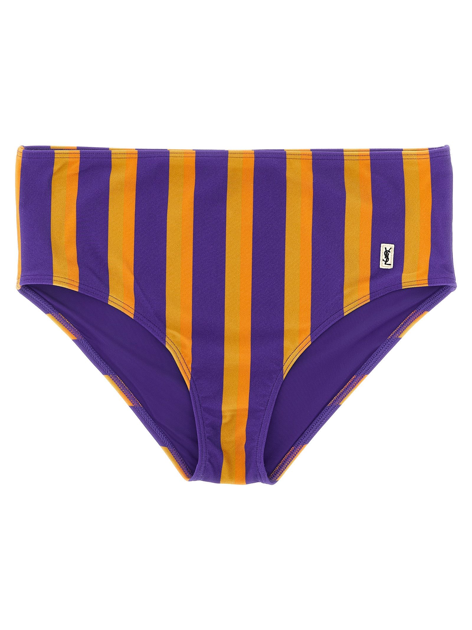 Striped bikini briefs