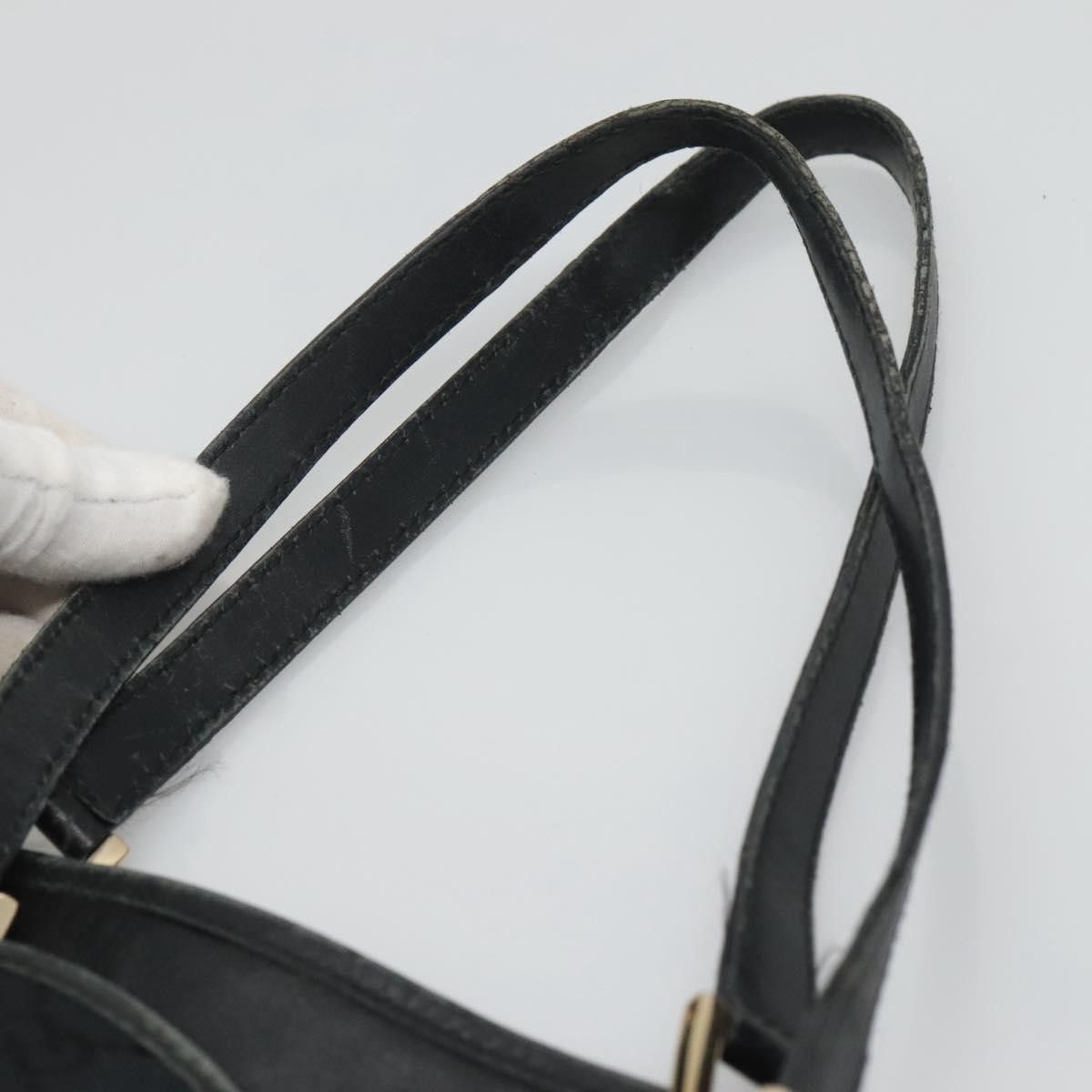 Gucci GUCCI GG Canvas Tote Bag Black Gold 002 1098 002 1098 Size ONE SIZE - 8 Thumbnail