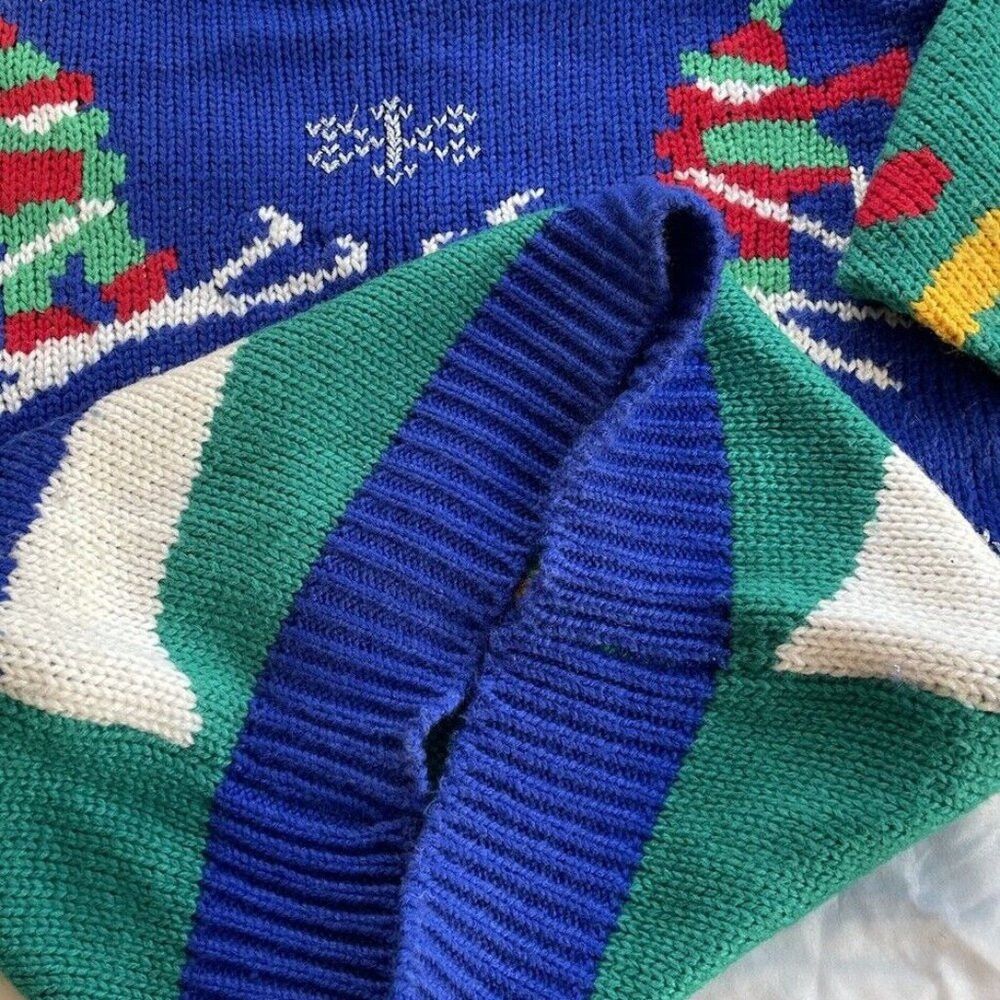 Holiday Brand × Vintage Vintage Amanda Smith Women's Ugly Christmas Sweater Acrylic Size M / US 6-8 / IT 42-44 - 7 Thumbnail