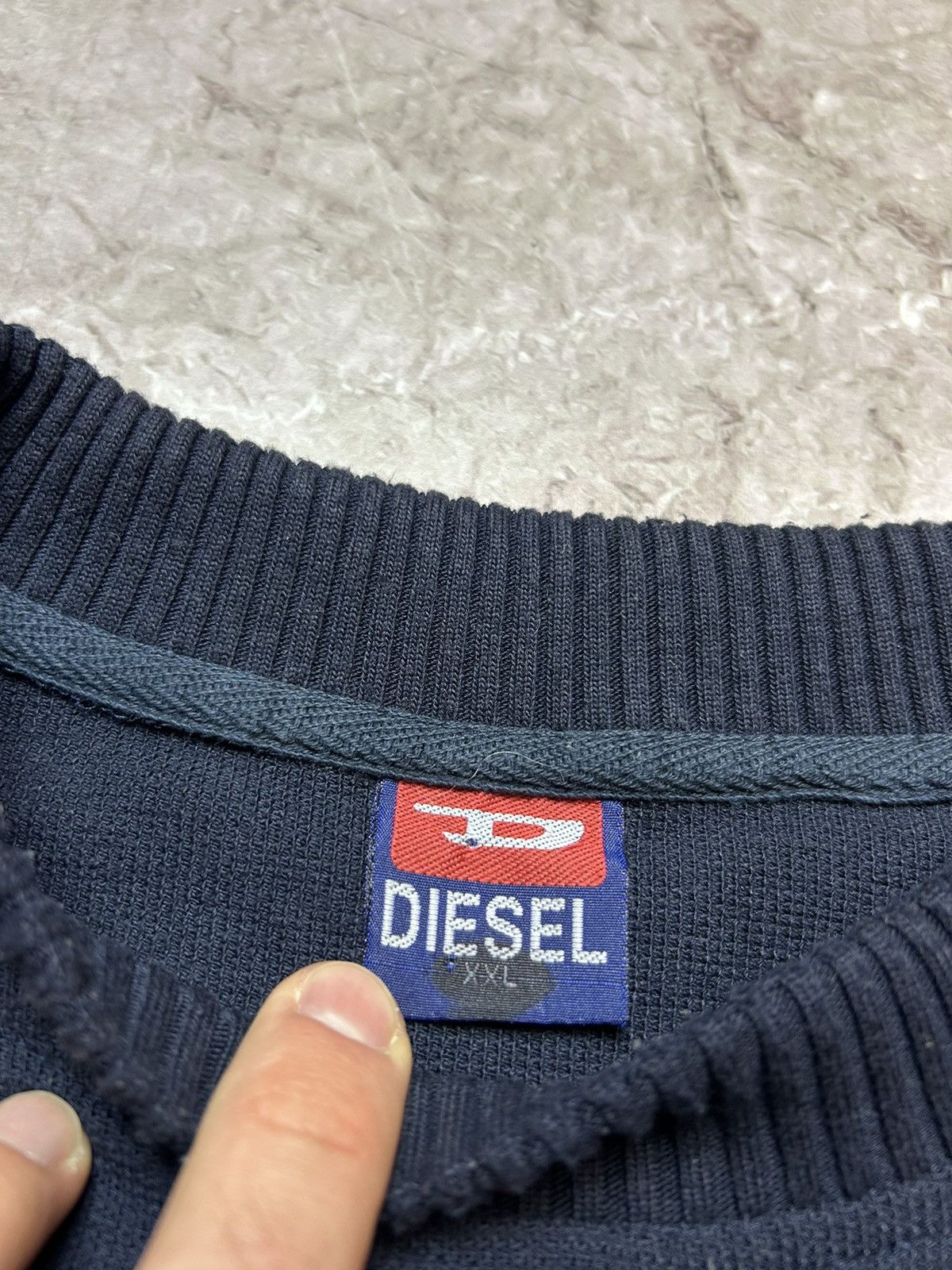 Diesel × Vintage Vintage Diesel Knit Sweater Size US XXL / EU 58 / 5 - 6 Thumbnail