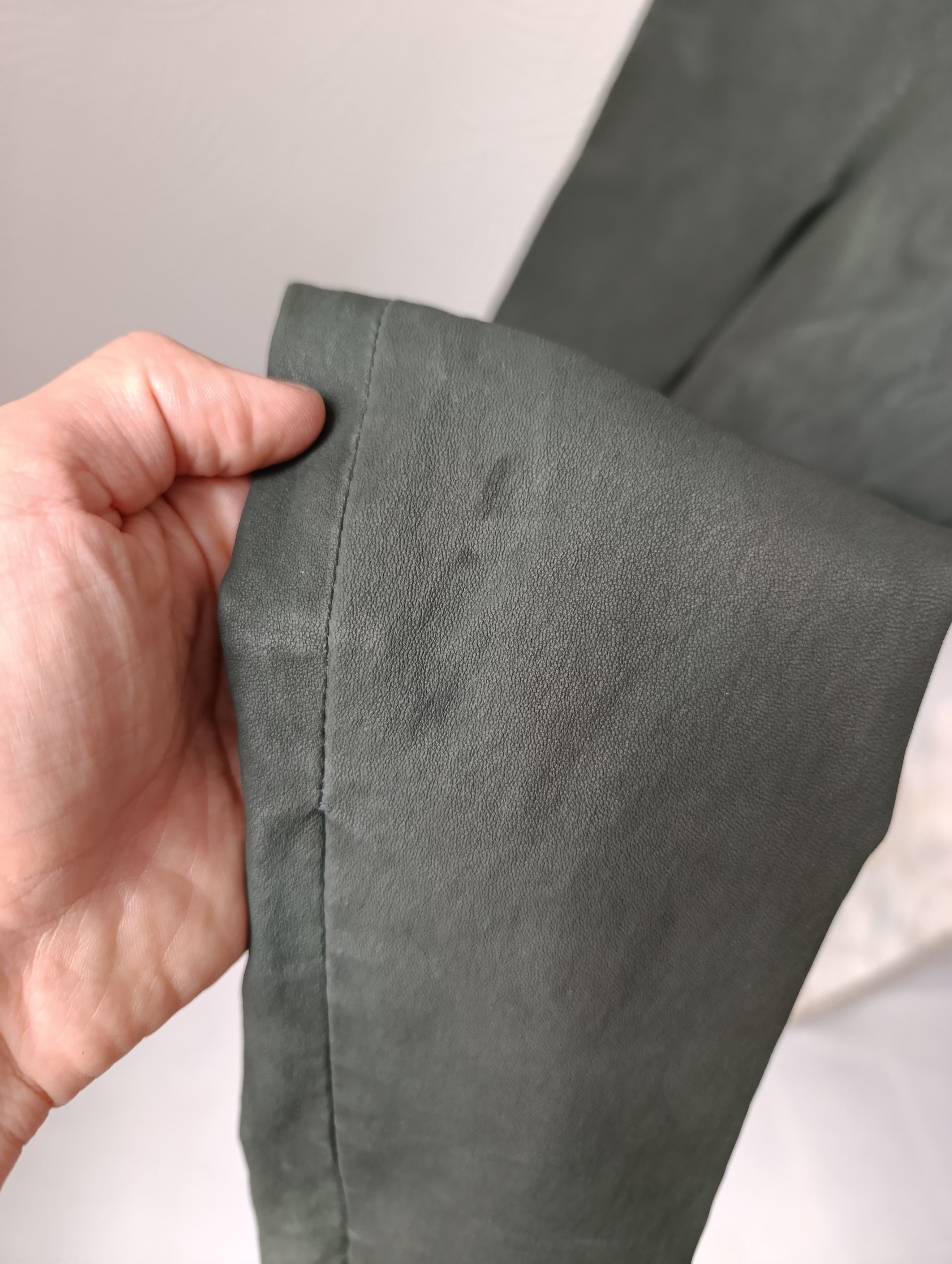 Balenciaga BALENCIAGA LAMB LEATHER LEGGINGS SIZE 36 Size 25" / US 0 / IT 36 - 10 Thumbnail
