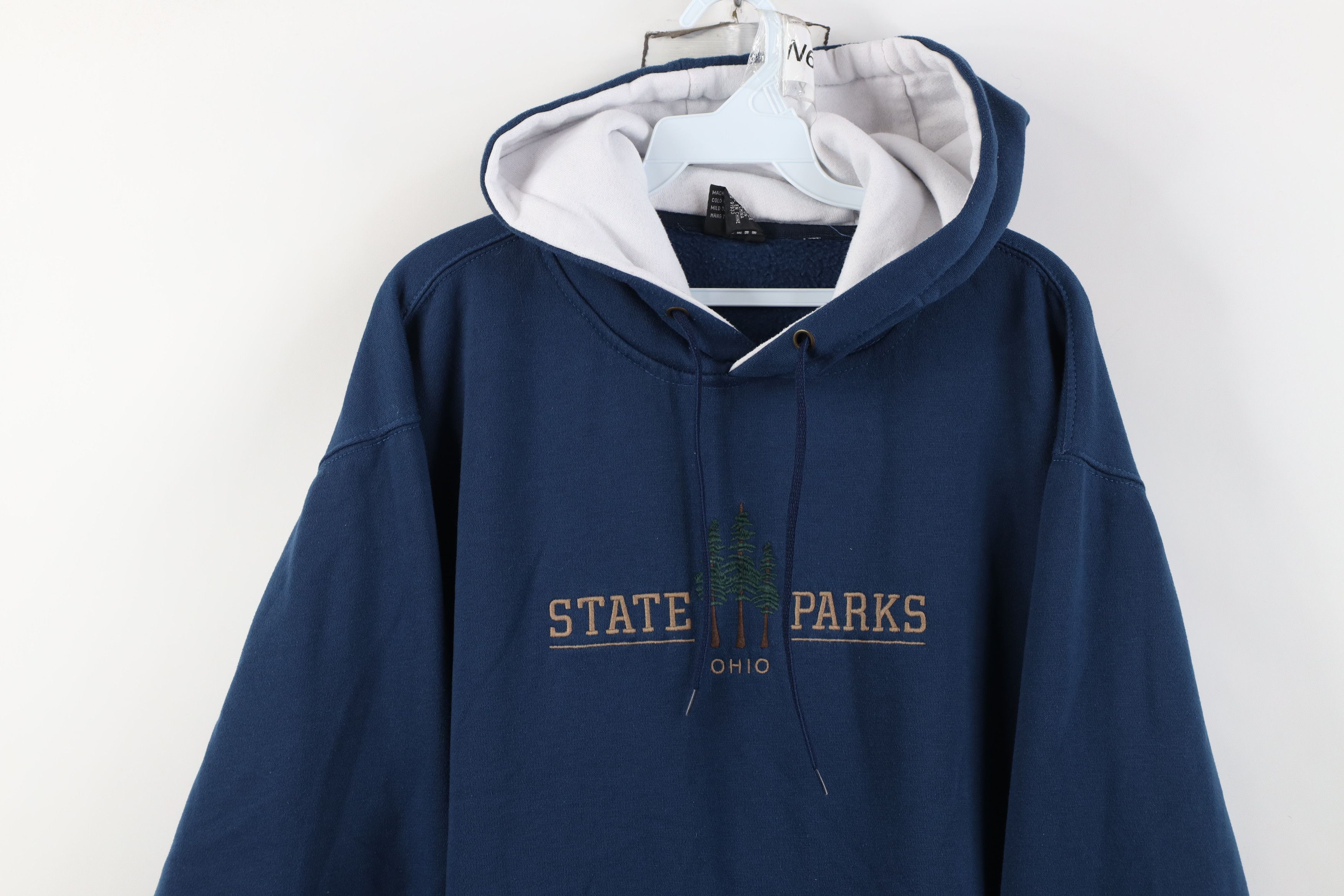 Vintage Vintage Y2K Streetwear Ohio State Parks Hoodie Sweatshirt Size US L / EU 52-54 / 3 - 2 Thumbnail