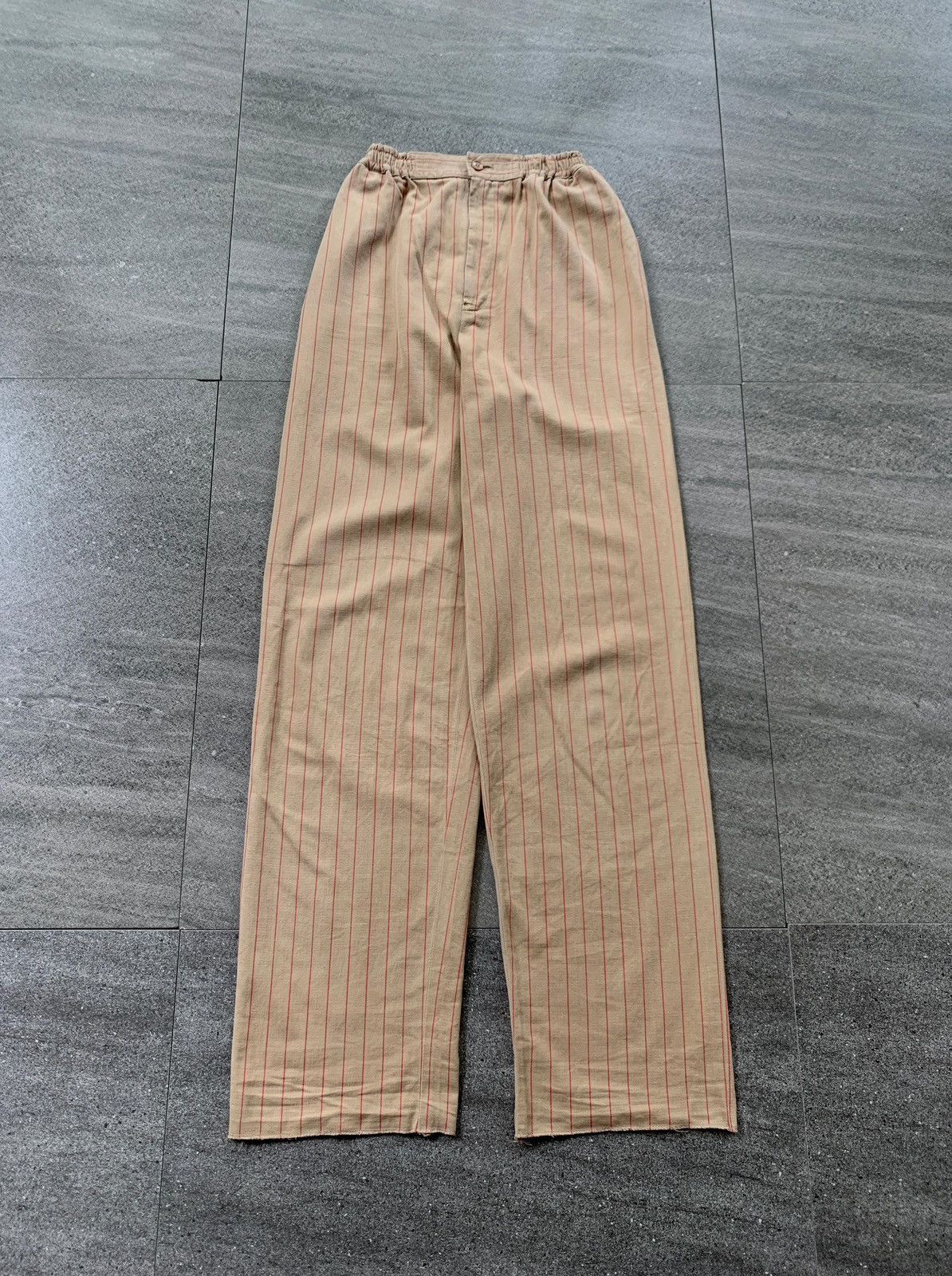 Issey Miyake FREE TAX! Issey Sport Relaxed Striped Trousers Size US 29 - 1 Thumbnail