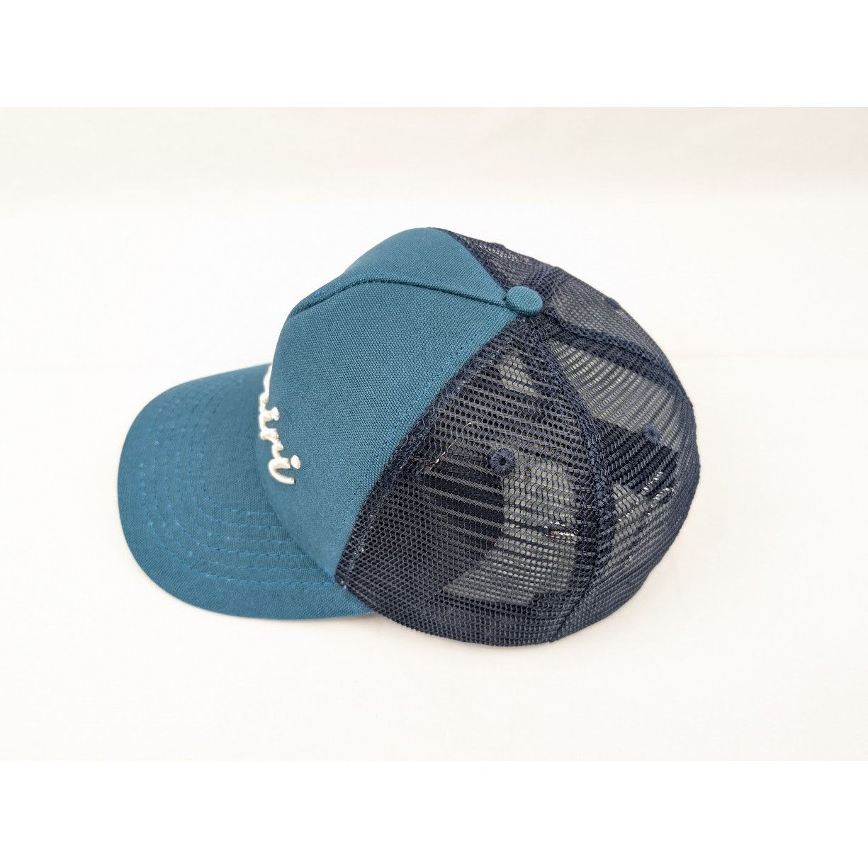Amiri o1rshd1 Q:7 / Size: OS / Amiri Script Trucker Hat/Cap Teal Size ONE SIZE - 7 Thumbnail