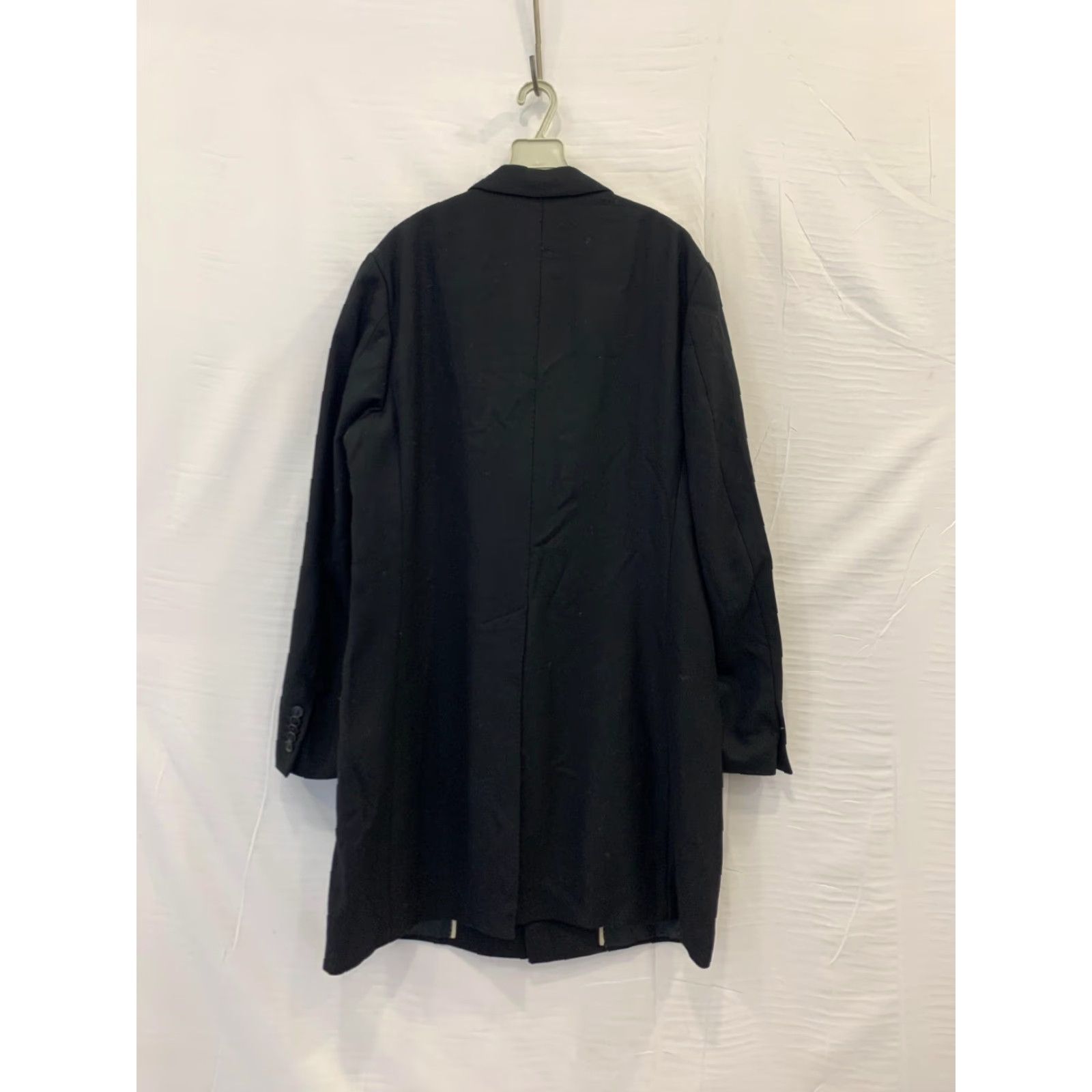 Corneliani Corneliani Overcoat Men XL Black Virgin Wool Italy Made Carnivali Size US XL / EU 56 / 4 - 3 Thumbnail