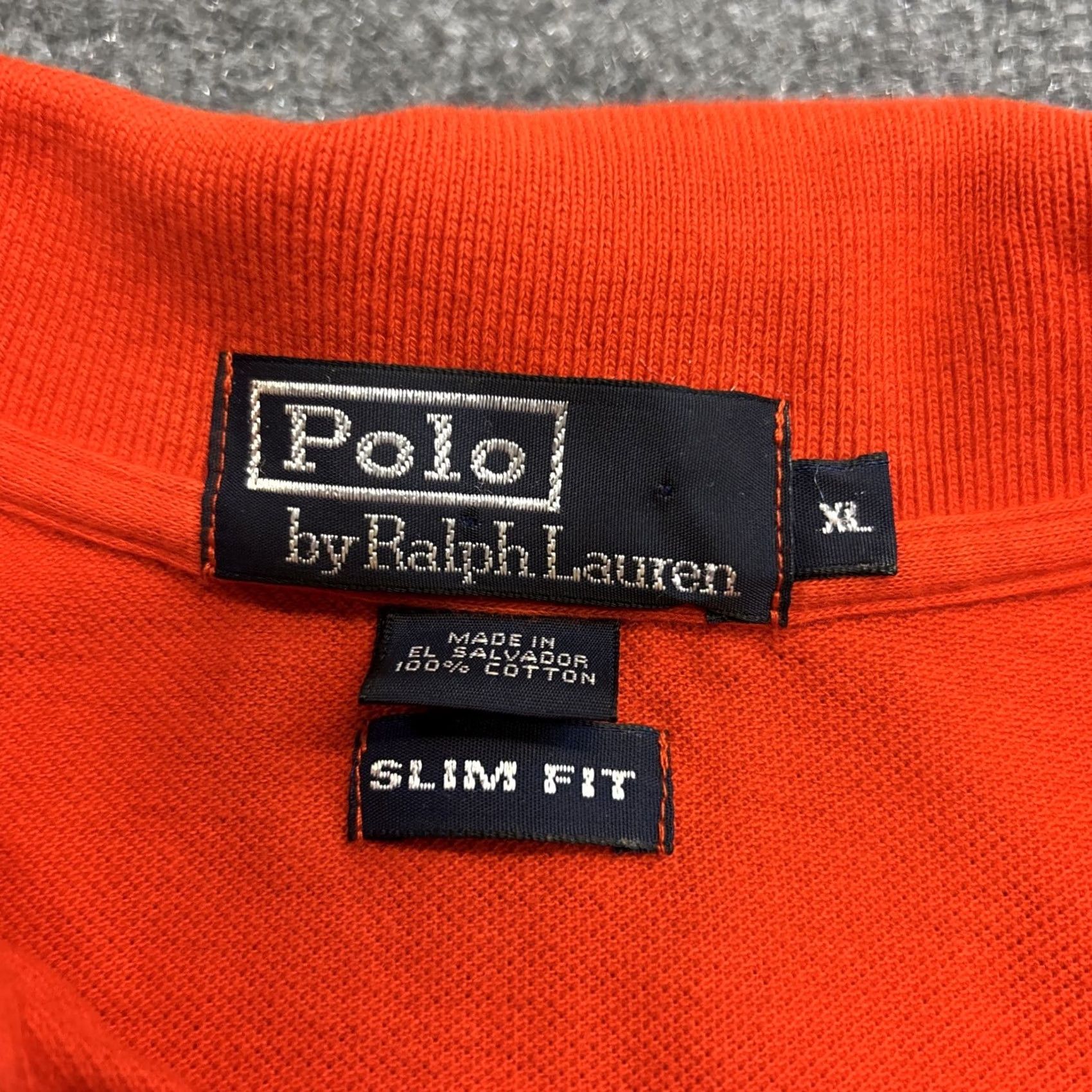 Ralph Lauren VINTAGE Polo Ralph Lauren Slim Fit Polo Shirt Men’s XL Red Short Sleeve Mens XL Polo Shirt Slim Fit Red Vintage Size US XL / EU 56 / 4 - 2 Thumbnail