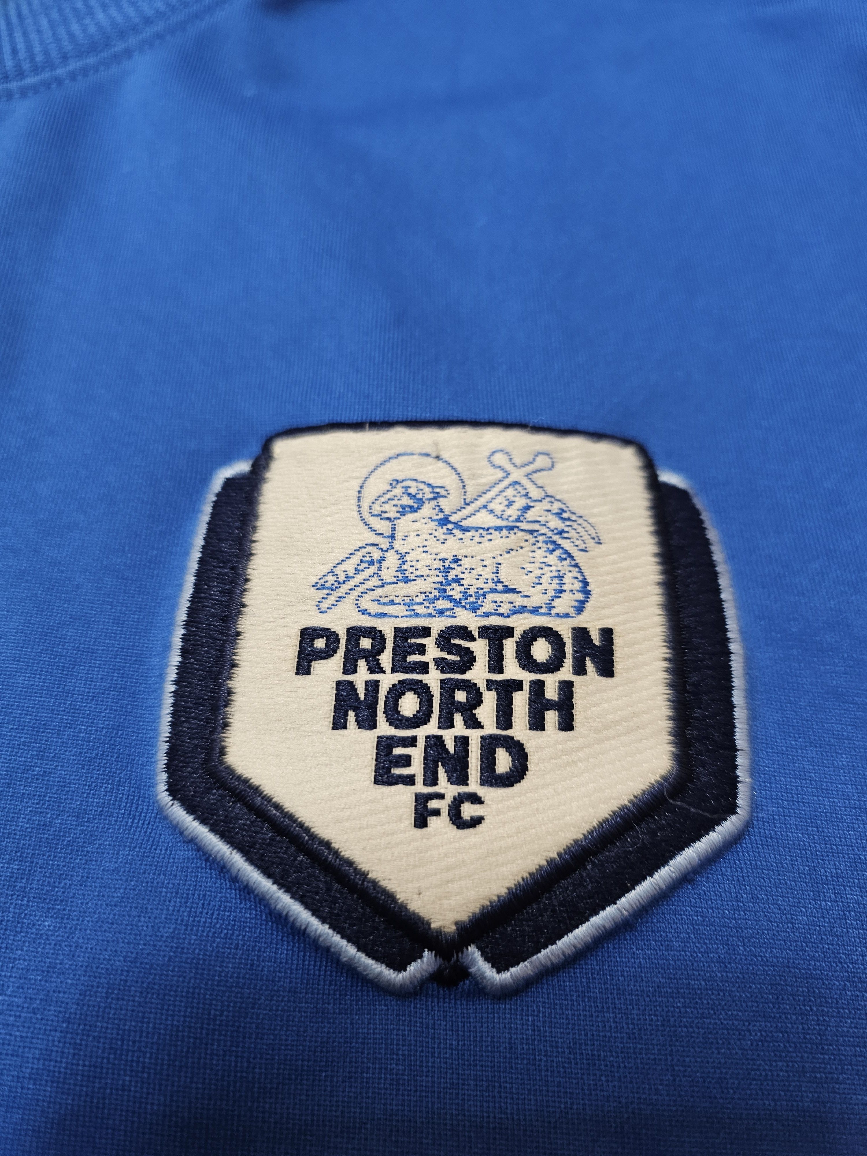 Nike PRESTON NORTH END 2012 FOOTBALL SWEATSHIRT SOCCER SWEATSHIRT Size US L / EU 52-54 / 3 - 4 Thumbnail