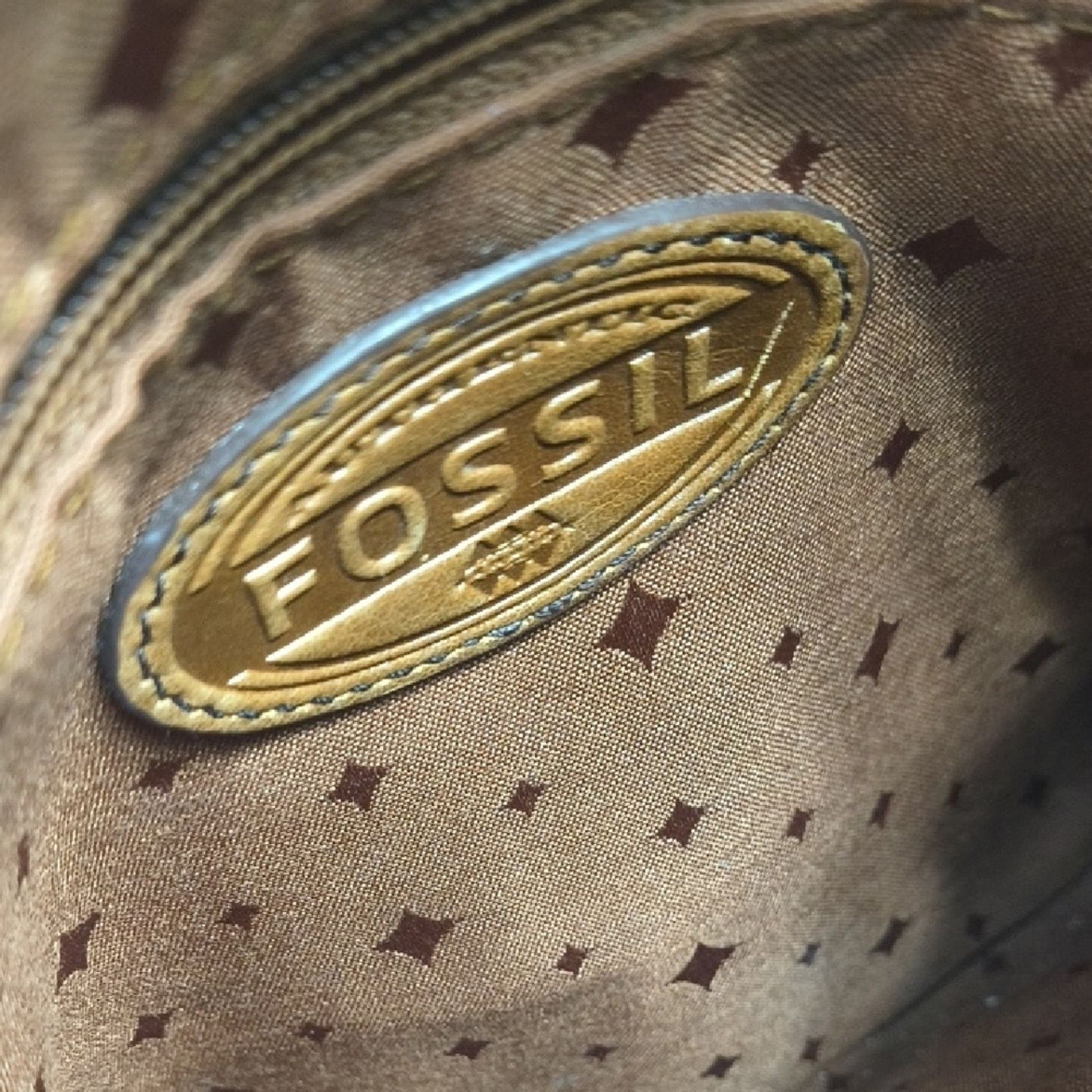 Fossil Vintage Fossil Brown Leather Crossbody Bag Size ONE SIZE - 3 Thumbnail
