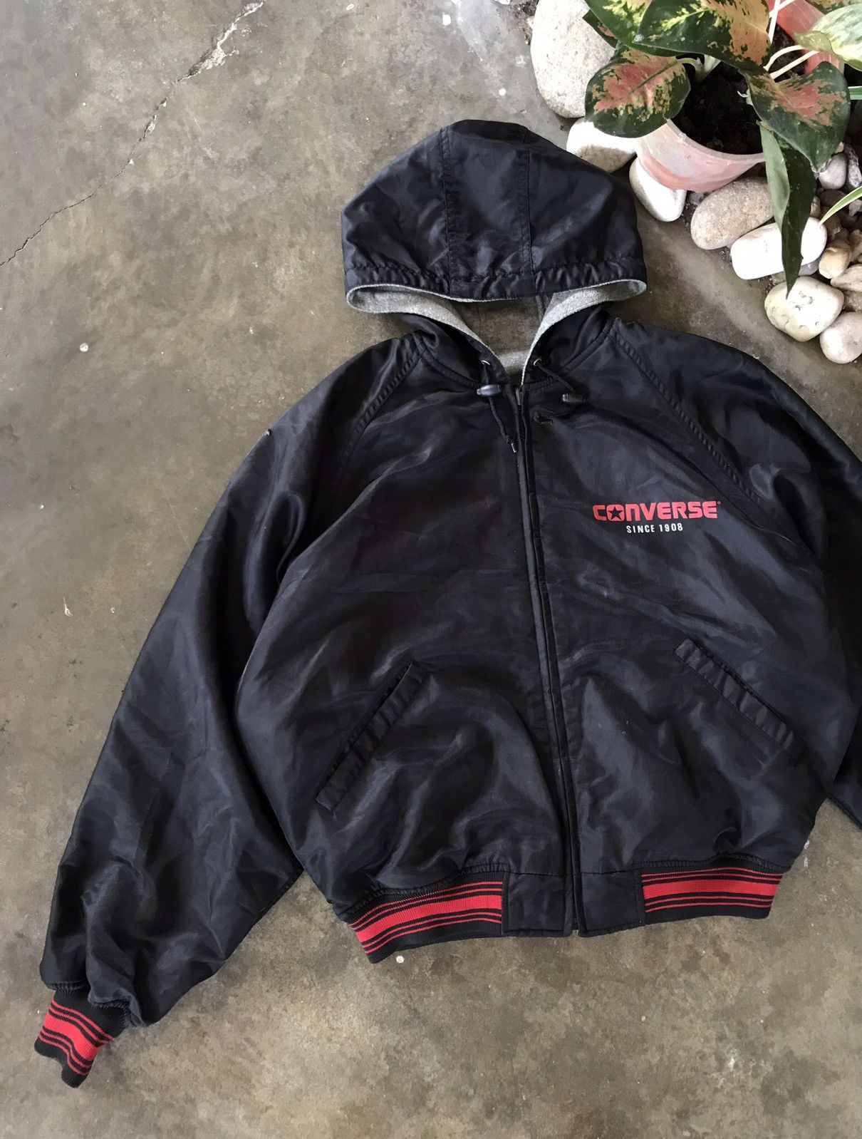 Converse BEST OFFER🔥VINTAGE Reversible Converse Boxy Hoddie 🔥 Size M / US 6-8 / IT 42-44 - 13 Thumbnail