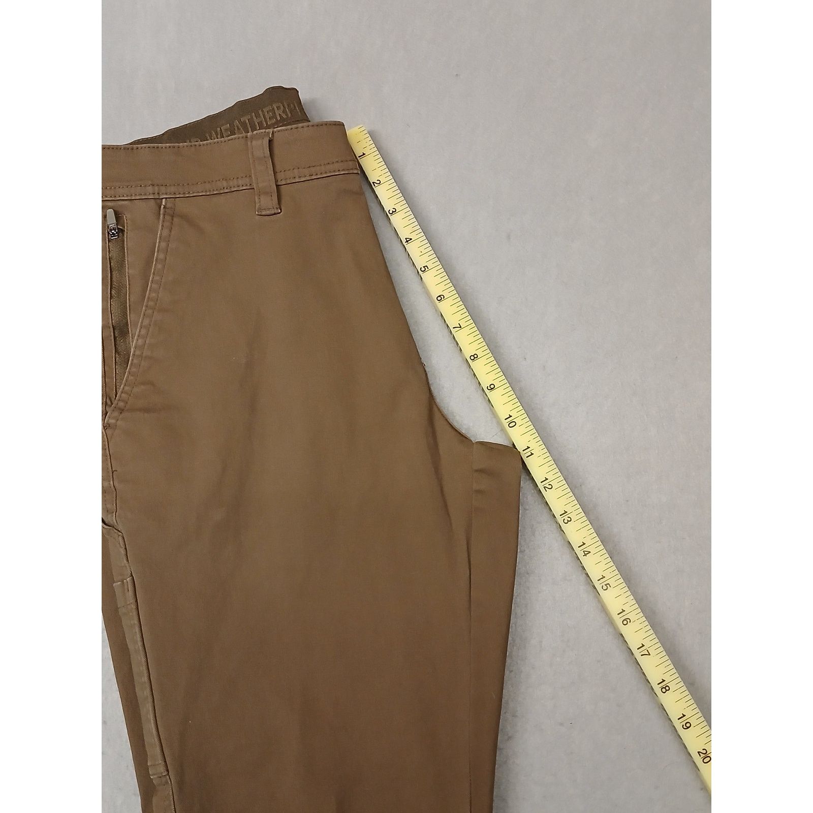 Weatherproof Weatherproof (32x30) Men's Brown Straight Leg Utility Pants Size US 32 / EU 48 - 5 Thumbnail