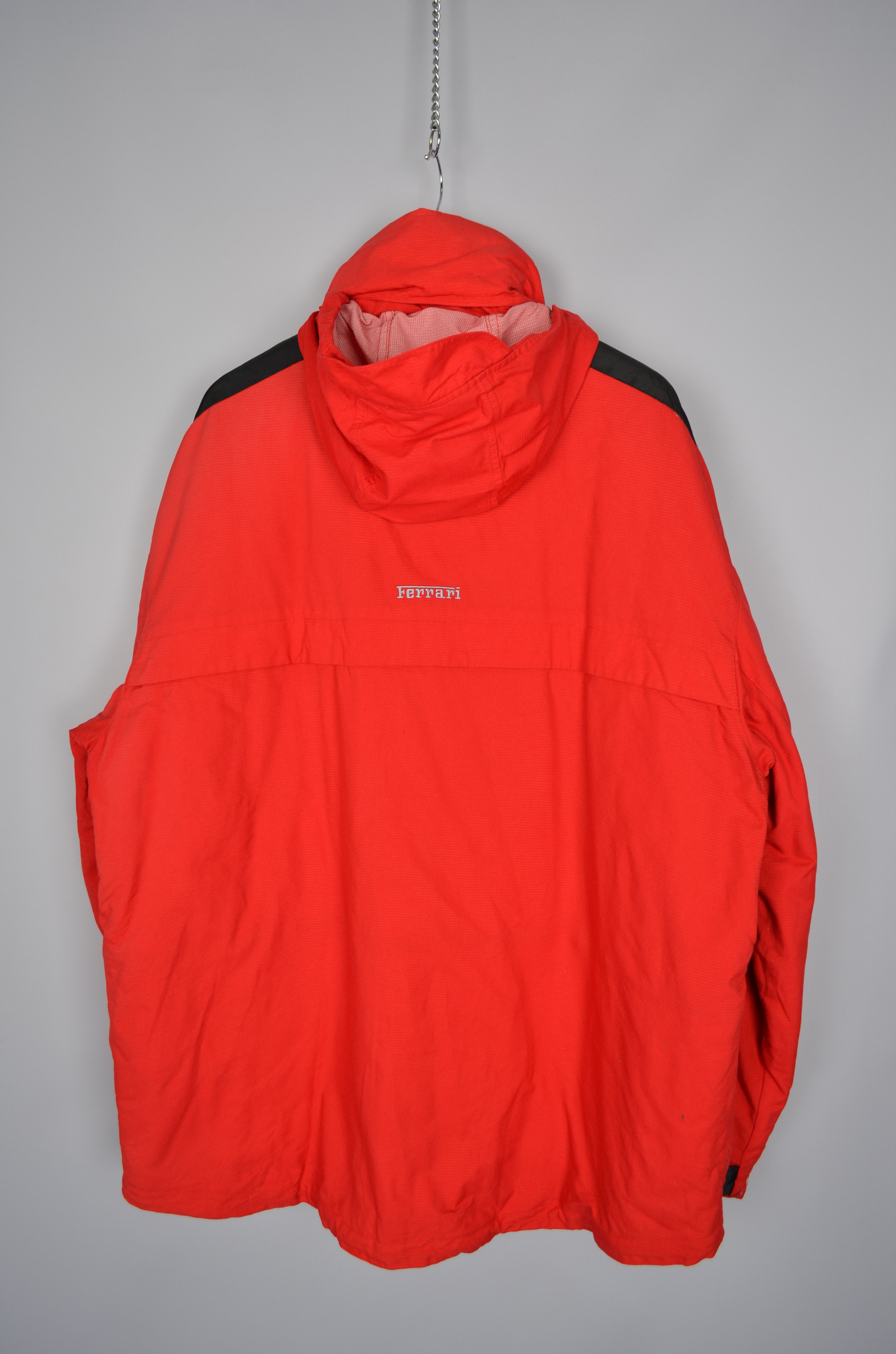 Ferrari Vintage Ferrari Racing Hooded Full Zip Red Logo Jacket XXL Size US XXL / EU 58 / 5 - 6 Thumbnail