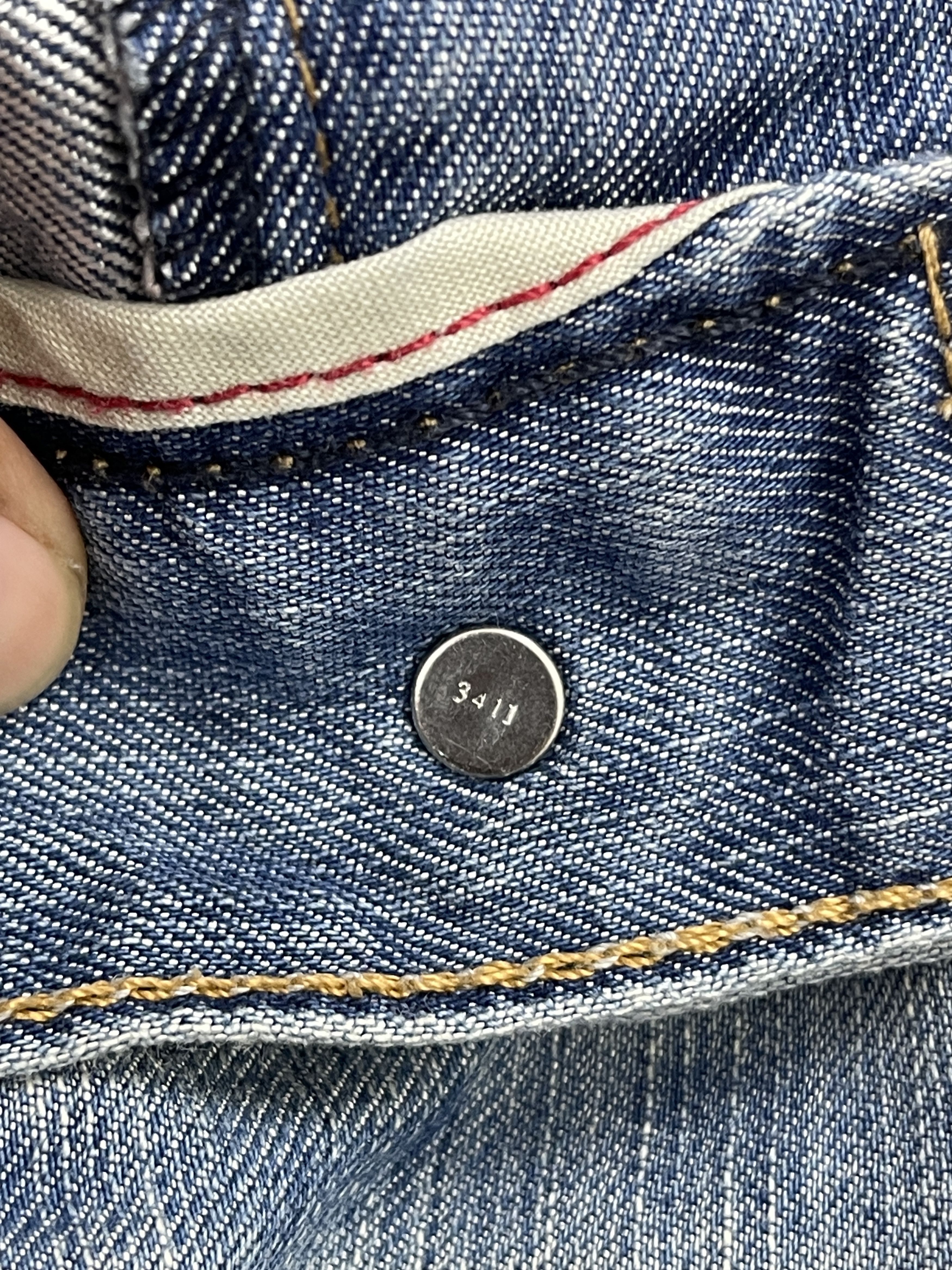 Levi's × Vintage Vintage Levis 511 Faded Blue Jeans DP2486 Size US 36 / EU 52 - 12 Thumbnail