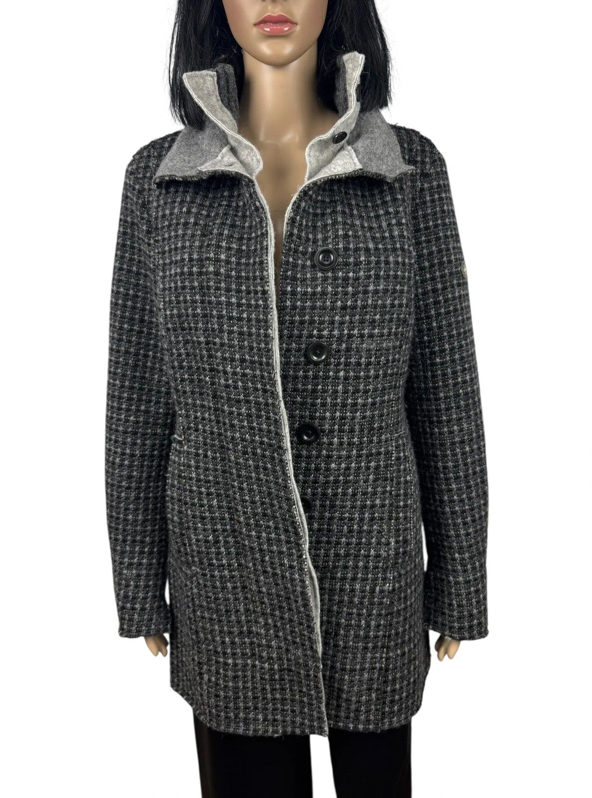 Other Swiss Chriss Wool Knit Coat size 46 Size L / US 10 / IT 46 - 11 Thumbnail