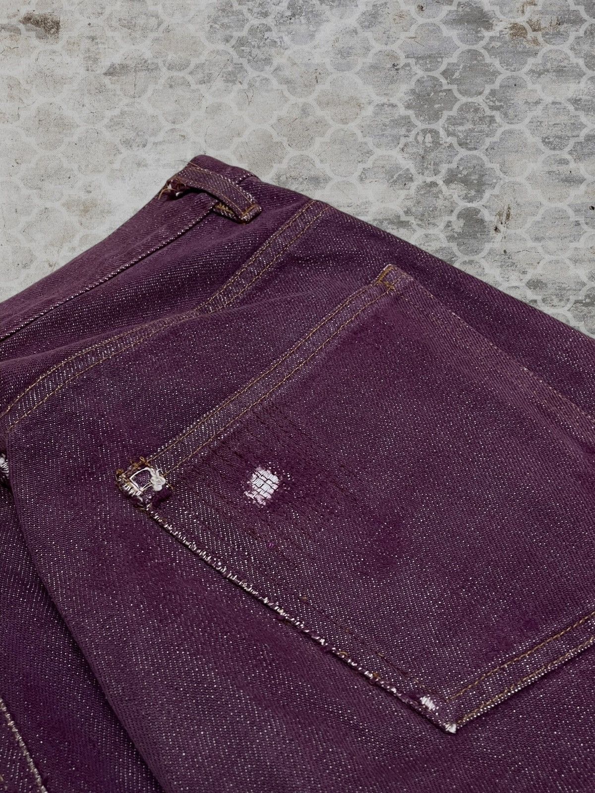 A.P.C. Authentic Designer A.P.C Rue De Fleurus Selvedge Denim Size US 30 / EU 46 - 19 Thumbnail