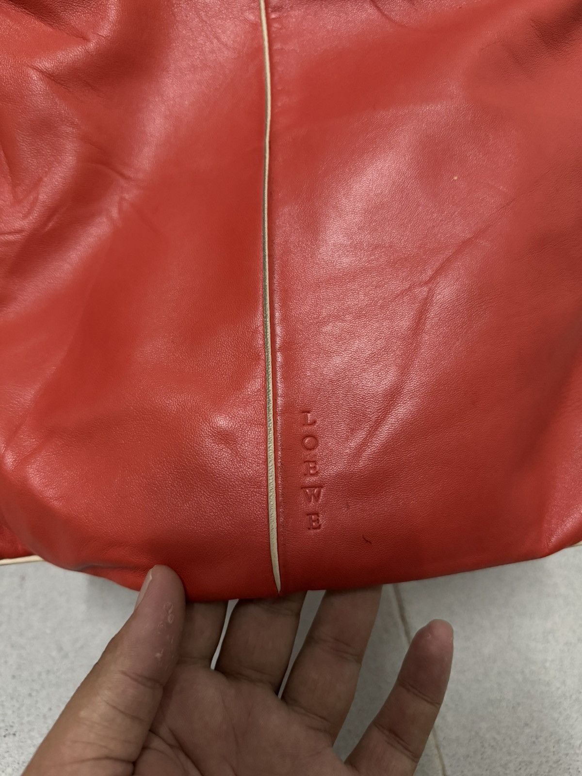 Loewe Loewe madrid red totebag Size ONE SIZE - 6 Thumbnail