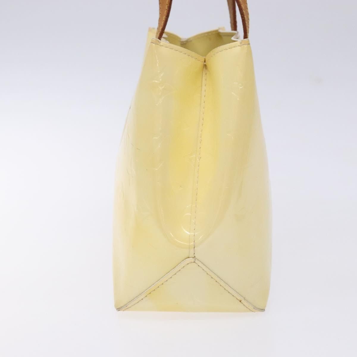 Louis Vuitton LOUIS VUITTON Monogram Vernis Reade PM Hand Bag Perle M91336 Size ONE SIZE - 5 Thumbnail