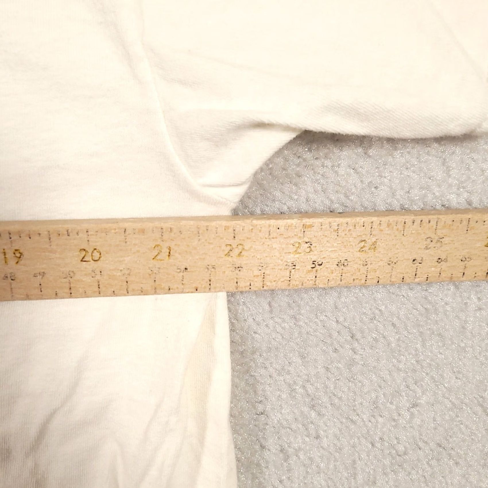Delta VINTAGE 90s Y2K Baseball Shirt Mens Large Grunge T-Shirt White Cotton Delta Size US L / EU 52-54 / 3 - 3 Thumbnail