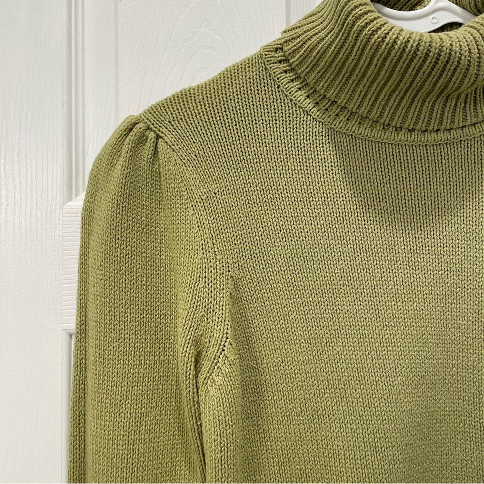 Loft Ann Taylor LOFT Turtleneck Sweater M Size M / US 6-8 / IT 42-44 - 5 Thumbnail