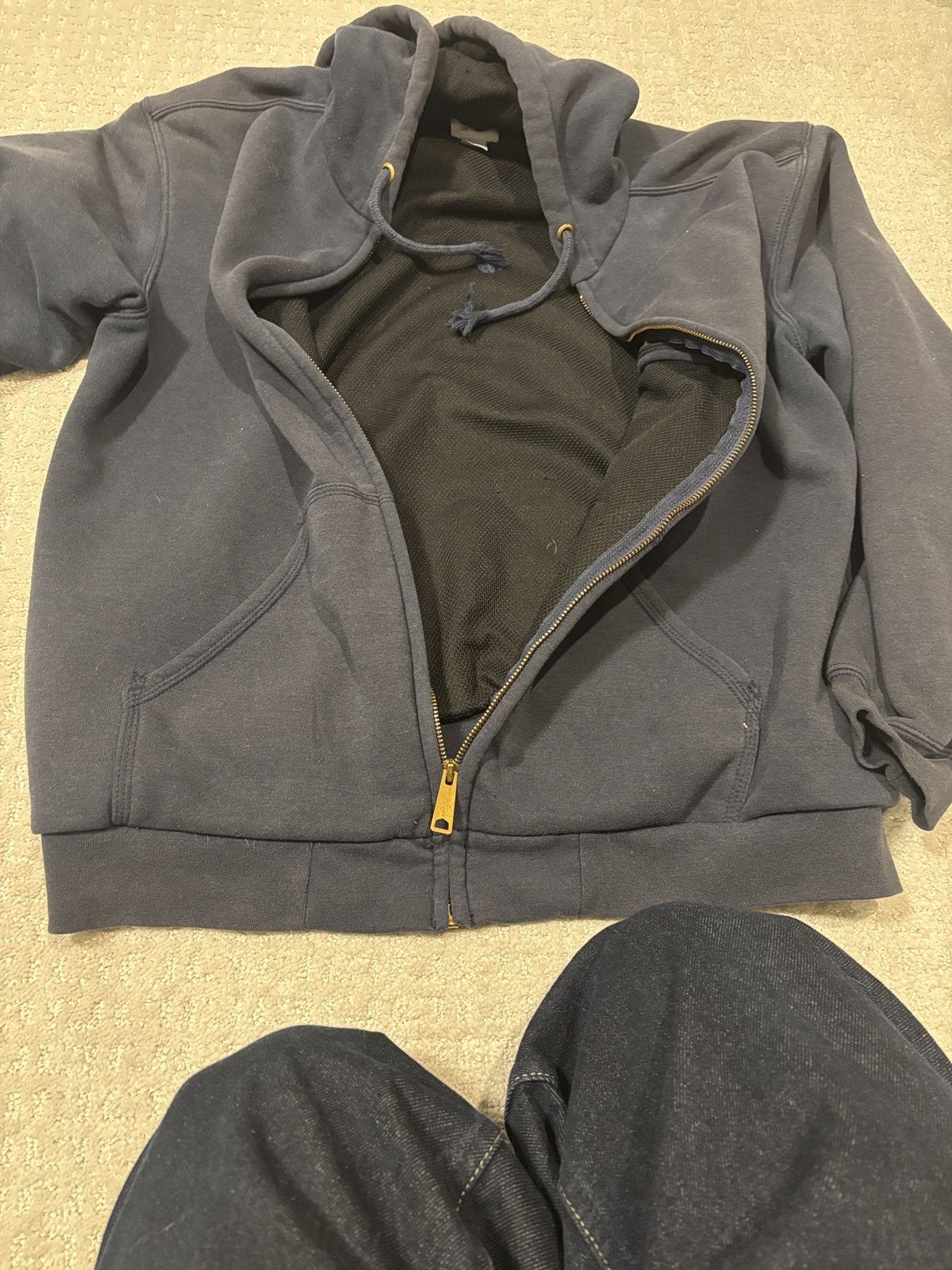 Carhartt Thermal lined Carhartt zip-up hoodie Size US L / EU 52-54 / 3 - 3 Thumbnail
