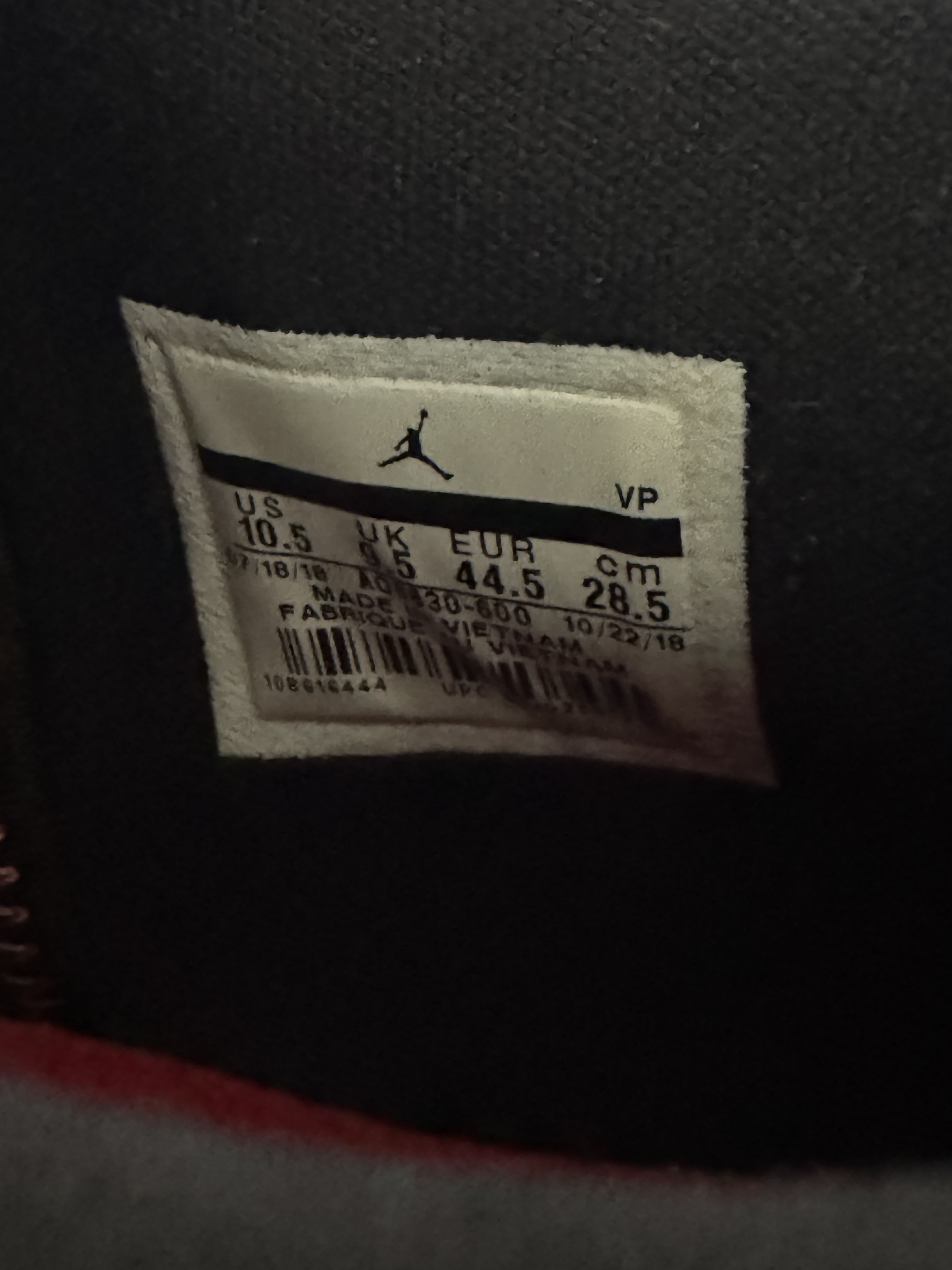 Jordan Brand Air Jordan 33 'University Red' Size US 10.5 / EU 43-44 - 17 Thumbnail