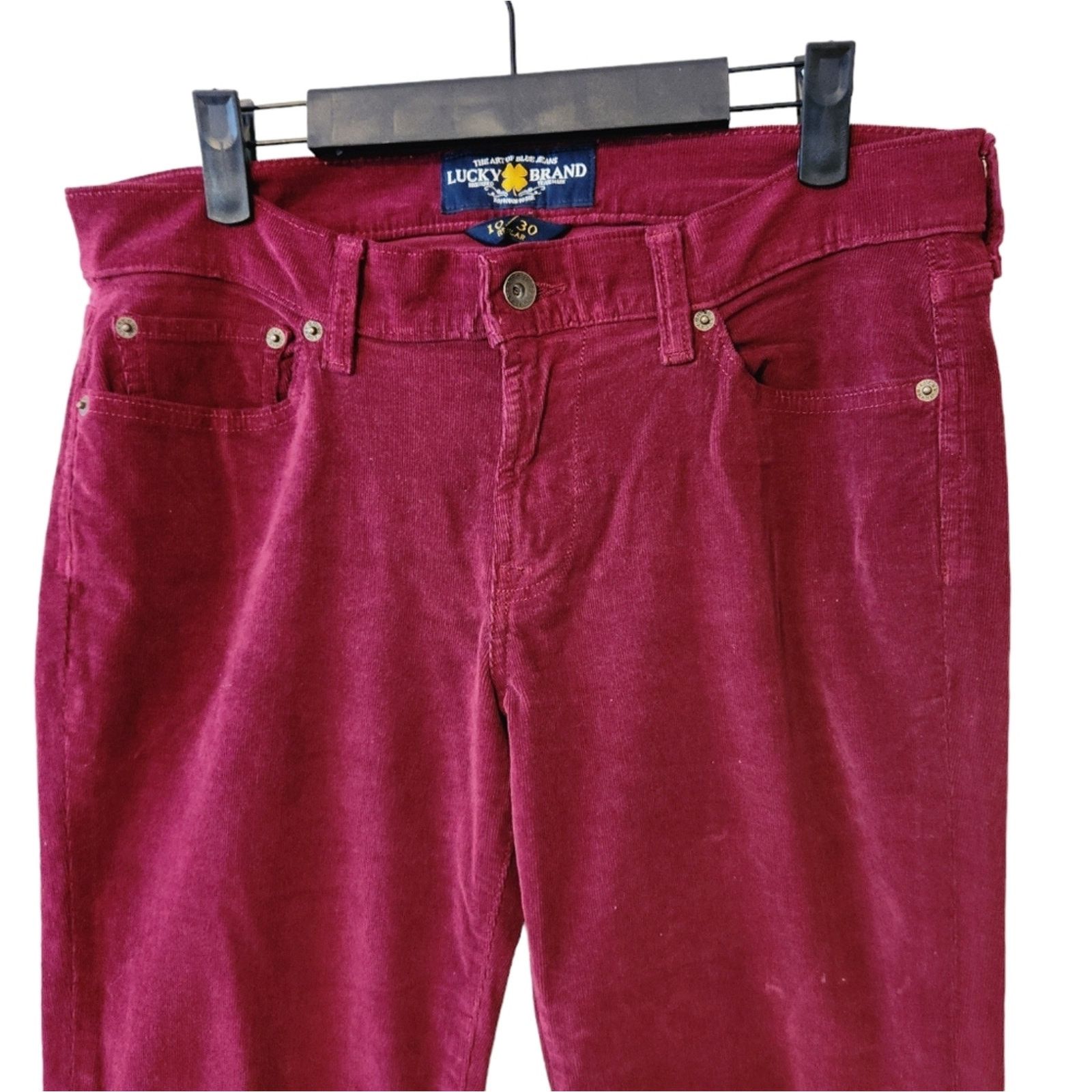 Lucky Brand Lucky Brand Sweet N Low bootcut cord pants jeans 10/30 Size 30" / US 8 / IT 44 - 4 Thumbnail