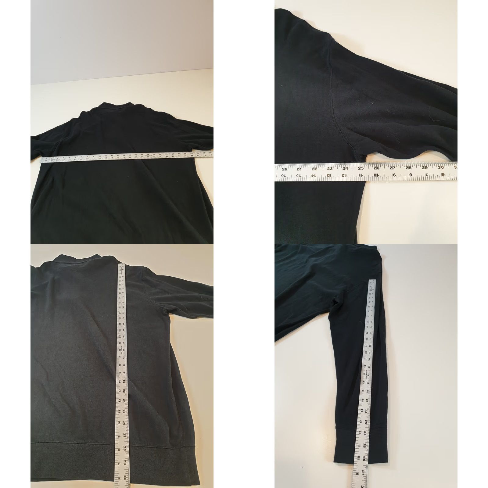 Polo Ralph Lauren VINTAGE Polo Ralph Lauren Pullover Mens XLT Black Performance Quarter Zip Sweater Logo Size US XL / EU 56 / 4 - 8 Thumbnail