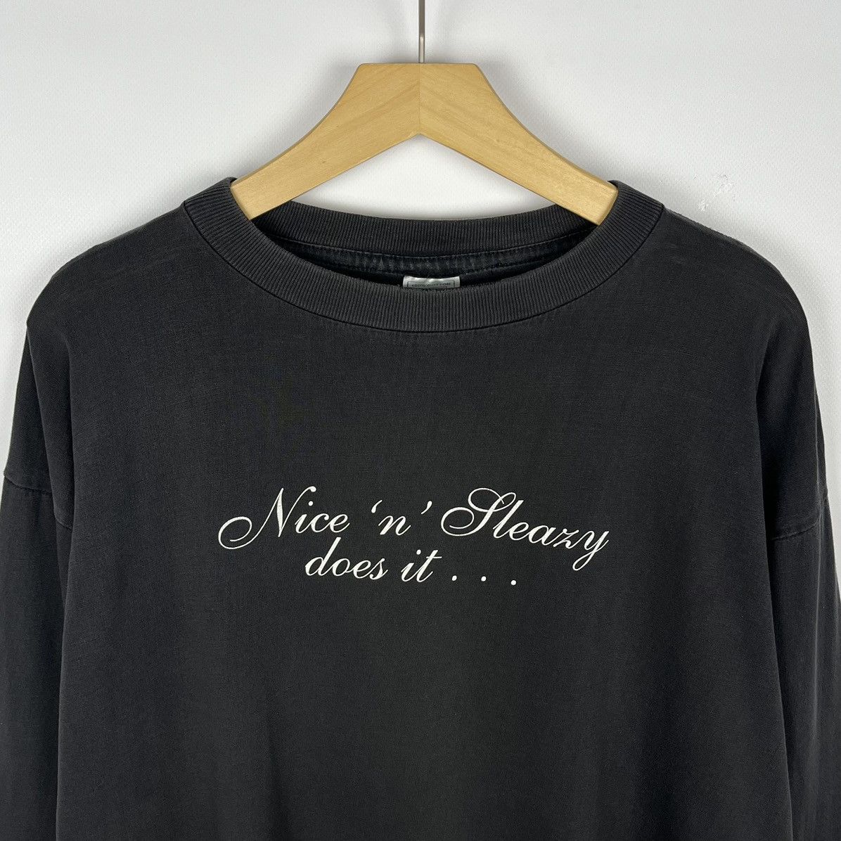 Band Tees Vintage Stranglers “nice n sleazy” rare rock longsleeve 90’s Size US XL / EU 56 / 4 - 2 Thumbnail