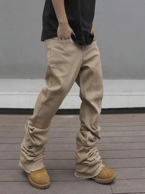 Jean Skinny Stacked Jeans Pants Long Size US 34 / EU 50 - 1 Thumbnail