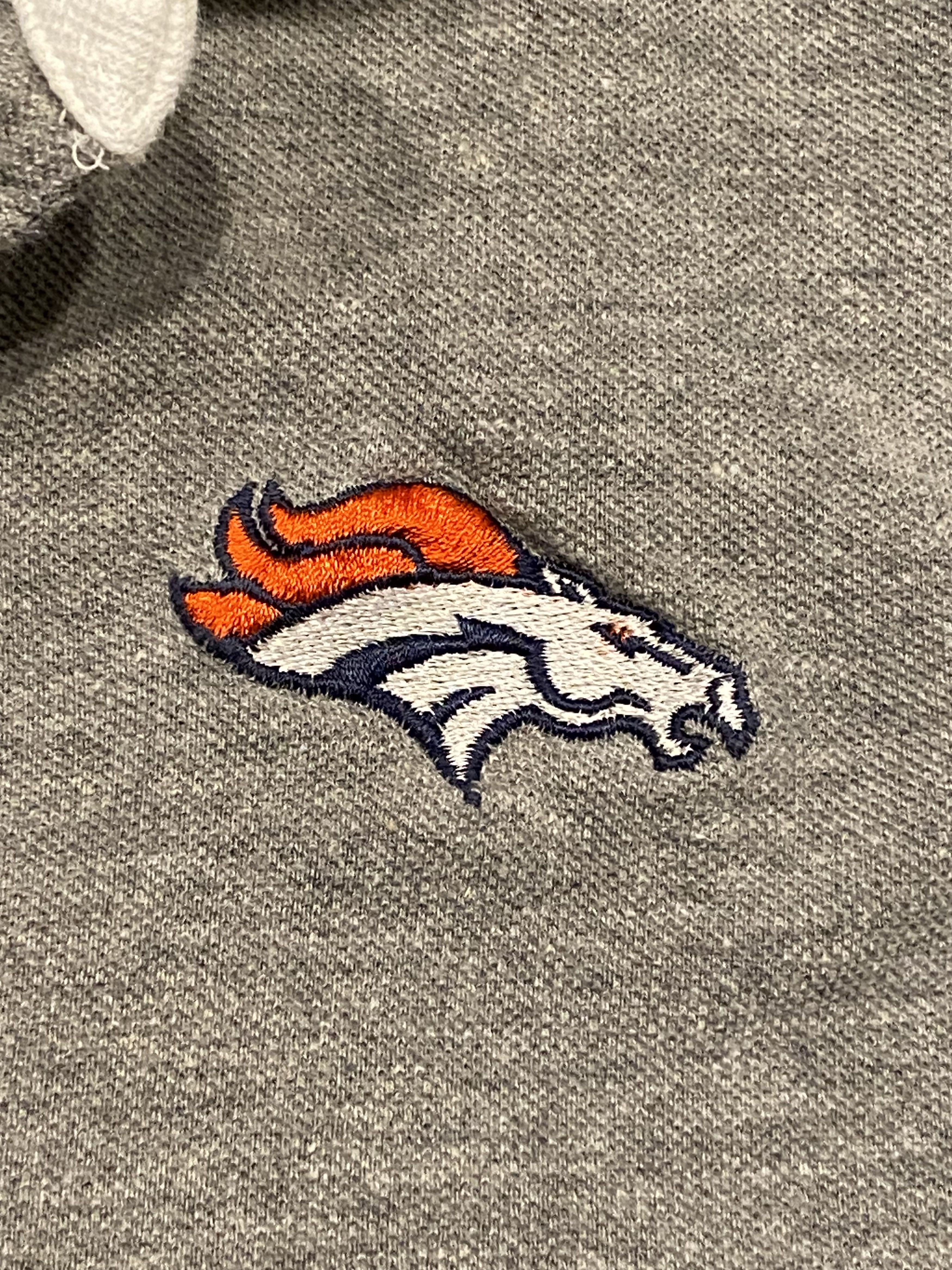 Pro Edge Vintage Broncos Pro-Edge Button-Up Rugby Shirt Size US XL / EU 56 / 4 - 2 Thumbnail
