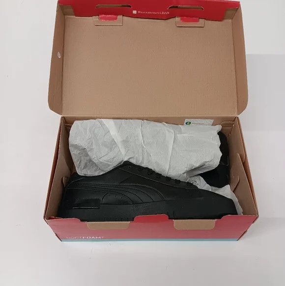 Puma Puma Women's Jada Black & Silver Low Top Sneakers- US9.5 Size US 9.5 / IT 39.5 - 12 Thumbnail