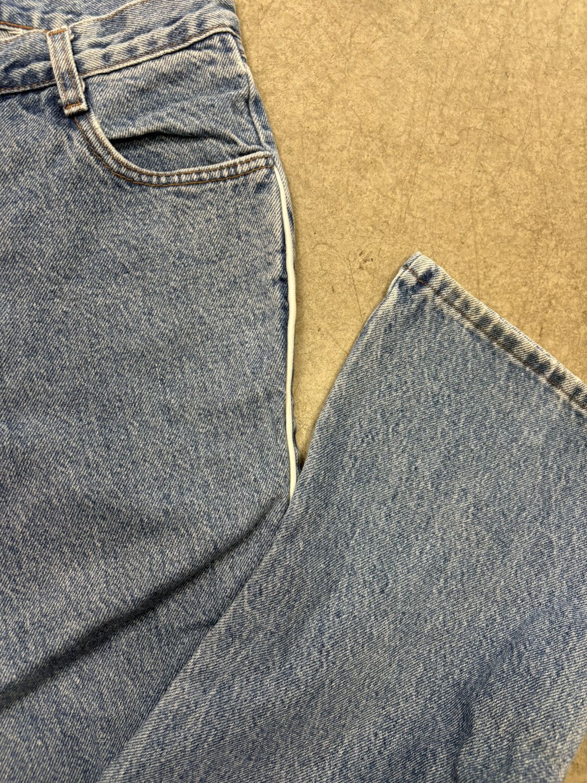 American Apparel Vintage 1980s Boot cut American Jeans Size 27" / US 4 / IT 40 - 5 Thumbnail