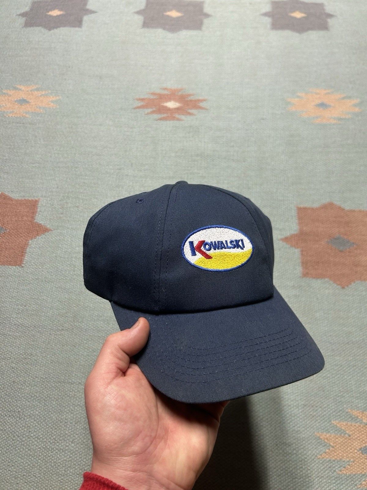 Vintage Vtg k products snapback hat Kowalski sausage Michigan USA Size ONE SIZE - 1 Thumbnail