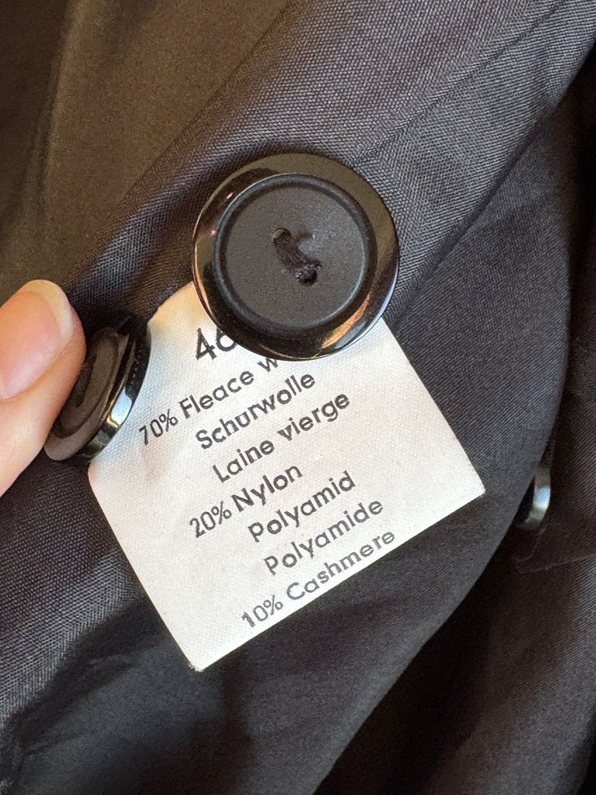 Other Vintage wool cashmere maxi coat Size ONE SIZE - 9 Thumbnail