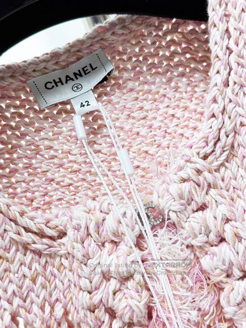 Chanel Chanel Woven hollow tassel vest Size M / US 6-8 / IT 42-44 - 5 Thumbnail