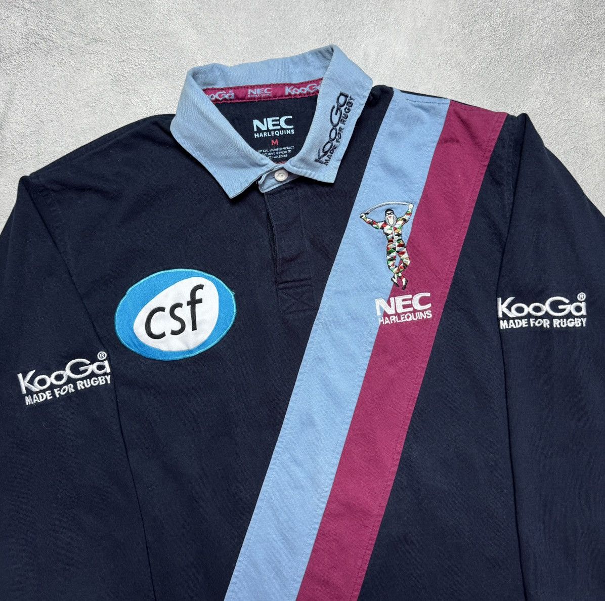 Other Harlequins 2003 Away Rugby Shirt Jersey Long Sleeve Kooga Size US M / EU 48-50 / 2 - 3 Thumbnail