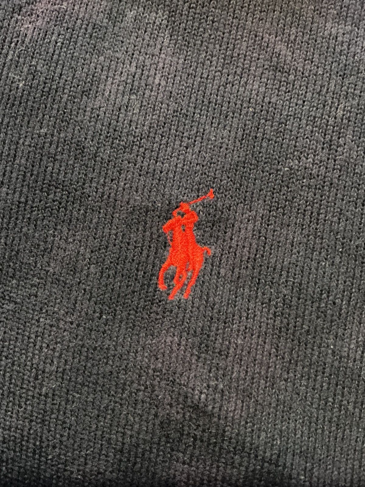 Polo Ralph Lauren VTG Polo Ralph Lauren Pony Logo Bleach Dyed 1/4 Zip Sweater Size US S / EU 44-46 / 1 - 5 Thumbnail