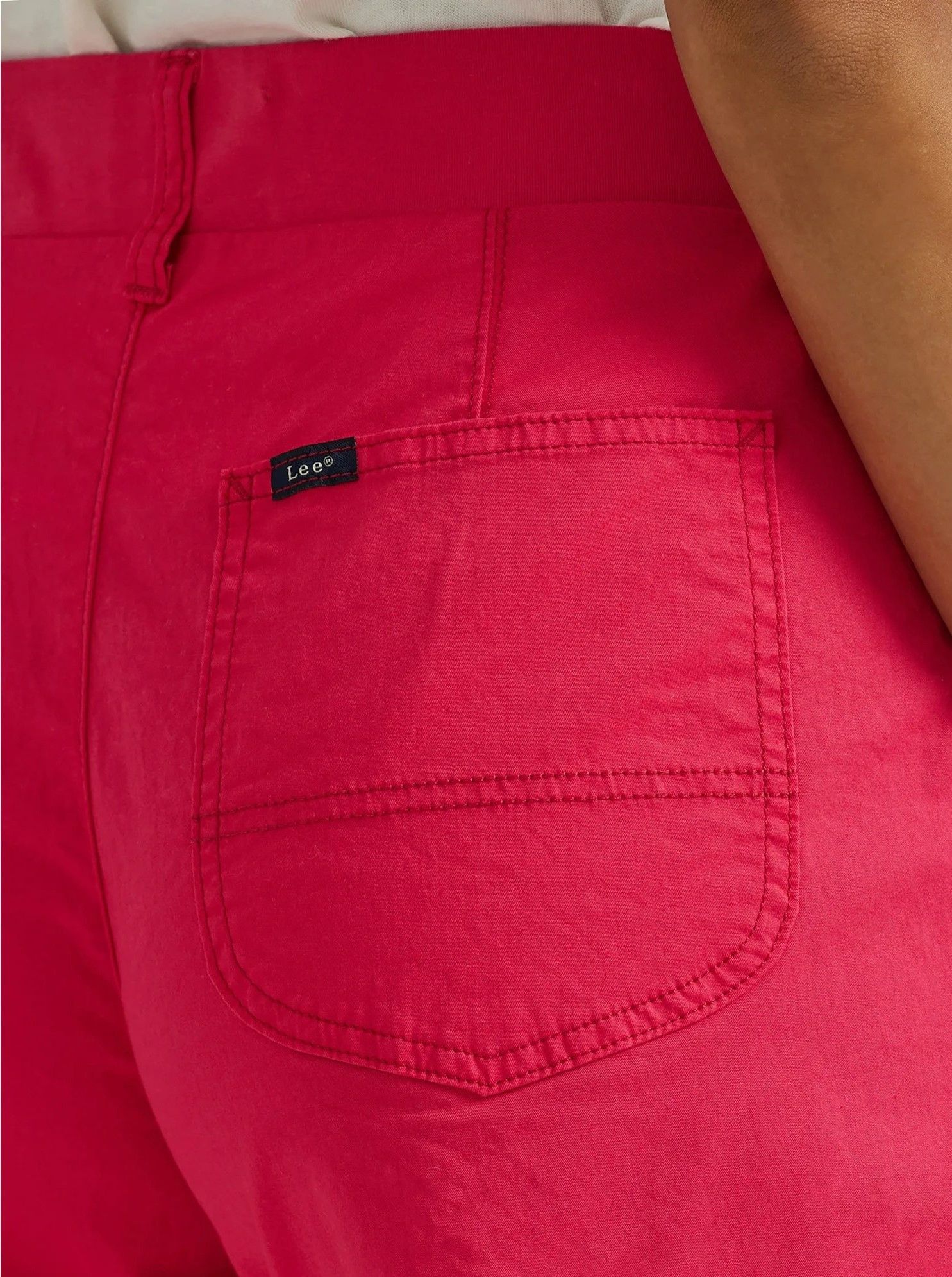 Lee LEE women's Chino Bermuda ultra soft waistband size 16M Size 38" / US 16 / IT 52 - 4 Thumbnail