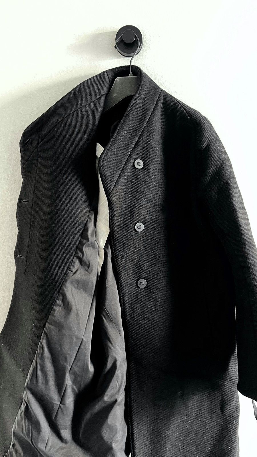 Boris Bidjan Saberi Boris Bidjan Saberi Wool coat Size S / US 4 / IT 40 - 7 Thumbnail