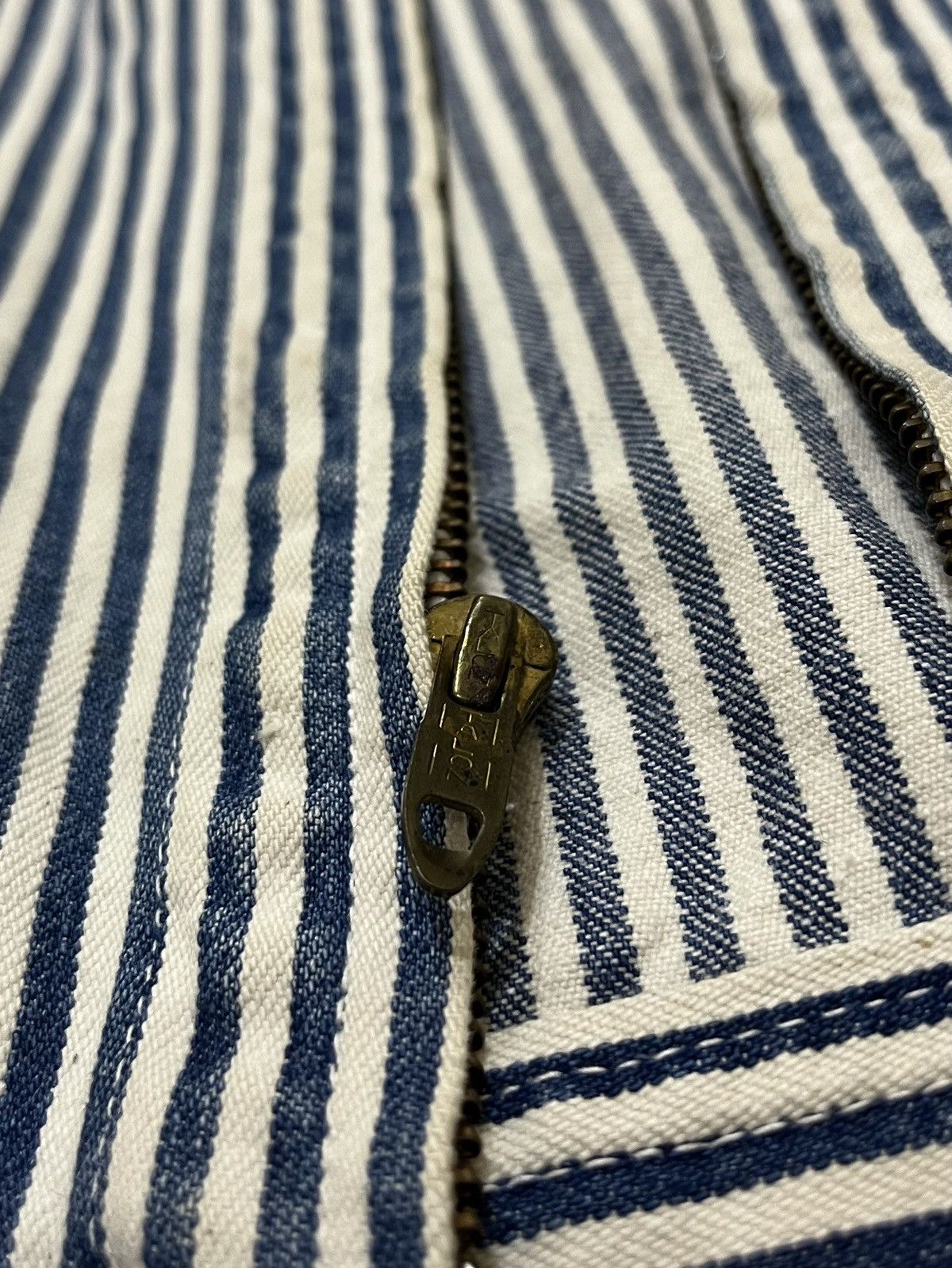 Vintage True Vintage 60s Workroom Hickory Stripe Work Jacket Size US L / EU 52-54 / 3 - 9 Thumbnail