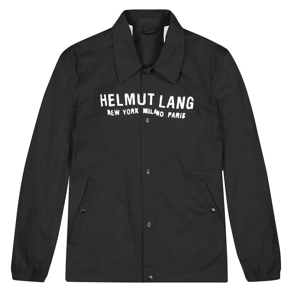 Helmut Lang Helmut Lang Stadium Jacket Black M Size US M / EU 48-50 / 2 - 8 Thumbnail