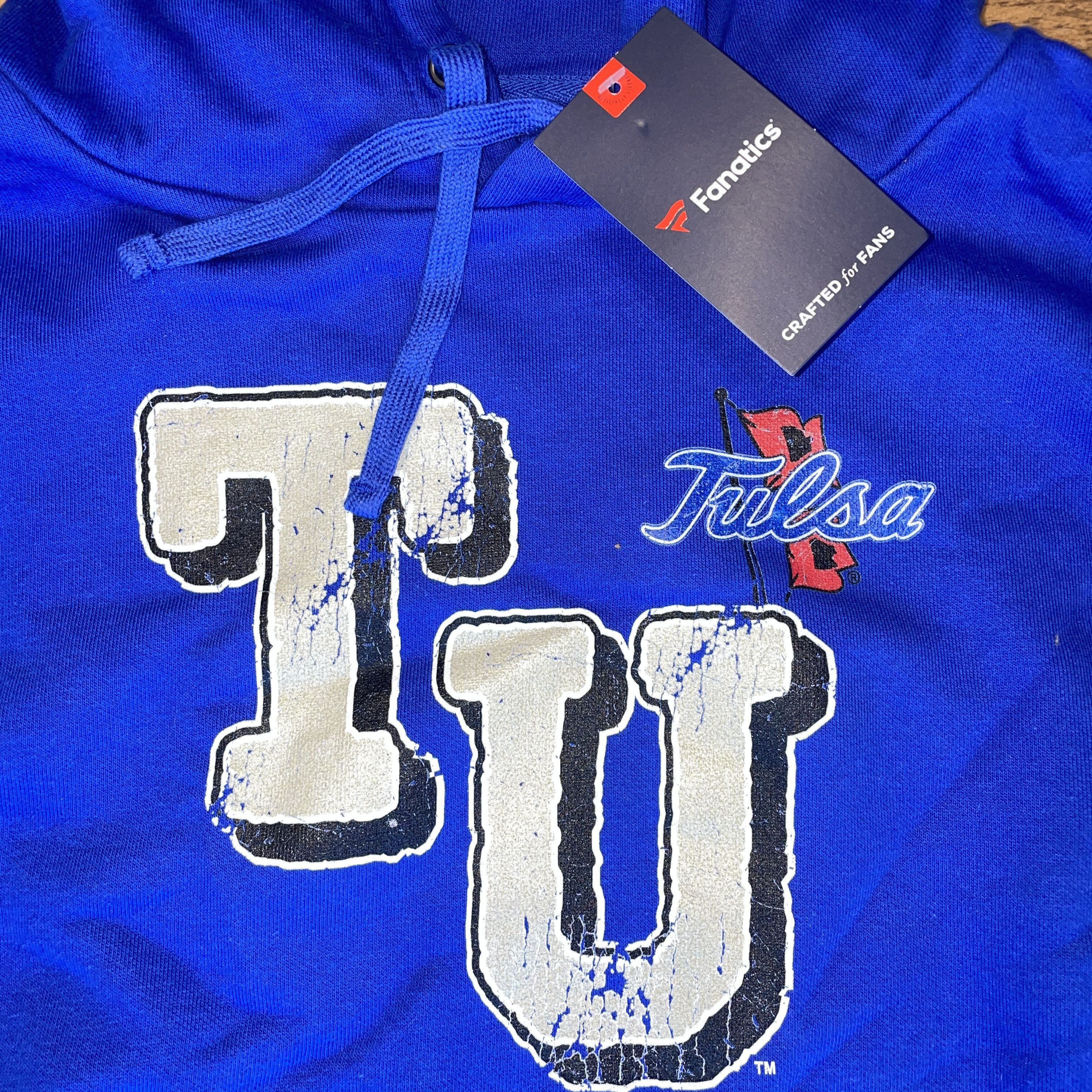 NFL TU TULSA FANATICS MEN'S LOGO COLLEGE SWEATSHIRT Size XL Size US XL / EU 56 / 4 - 3 Thumbnail