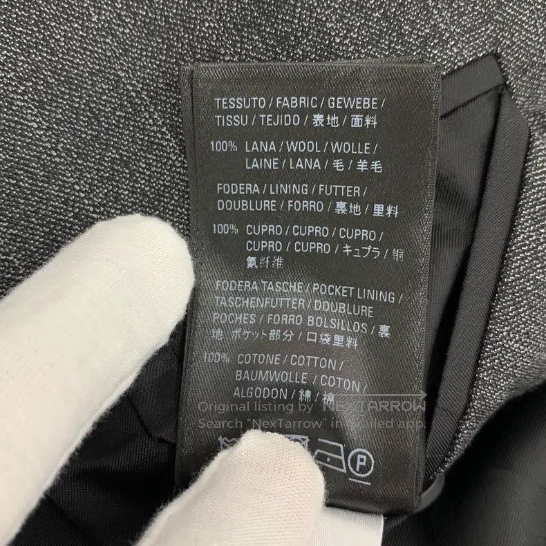 Balenciaga Balenciaga Dark Gray Striped Wool Reversible Single Breast Size US S / EU 44-46 / 1 - 8 Thumbnail