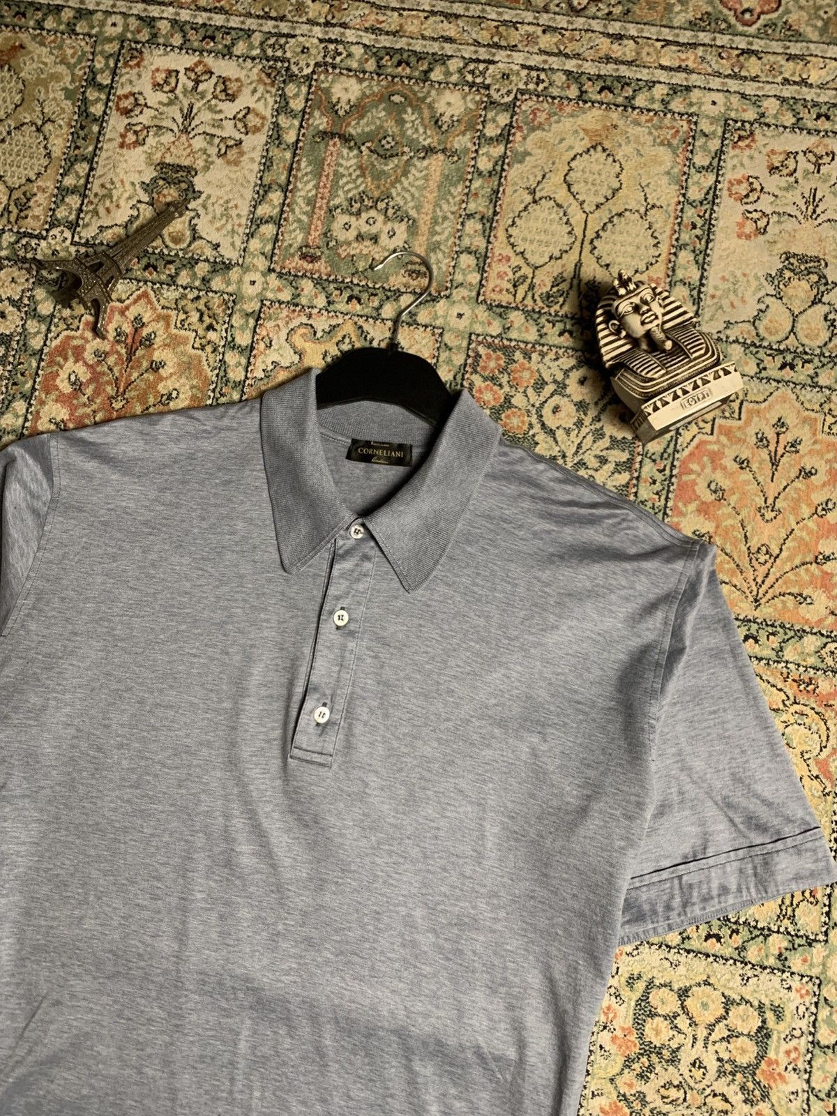 Corneliani × Vintage Corneliani Polo Size US M / EU 48-50 / 2 - 2 Thumbnail