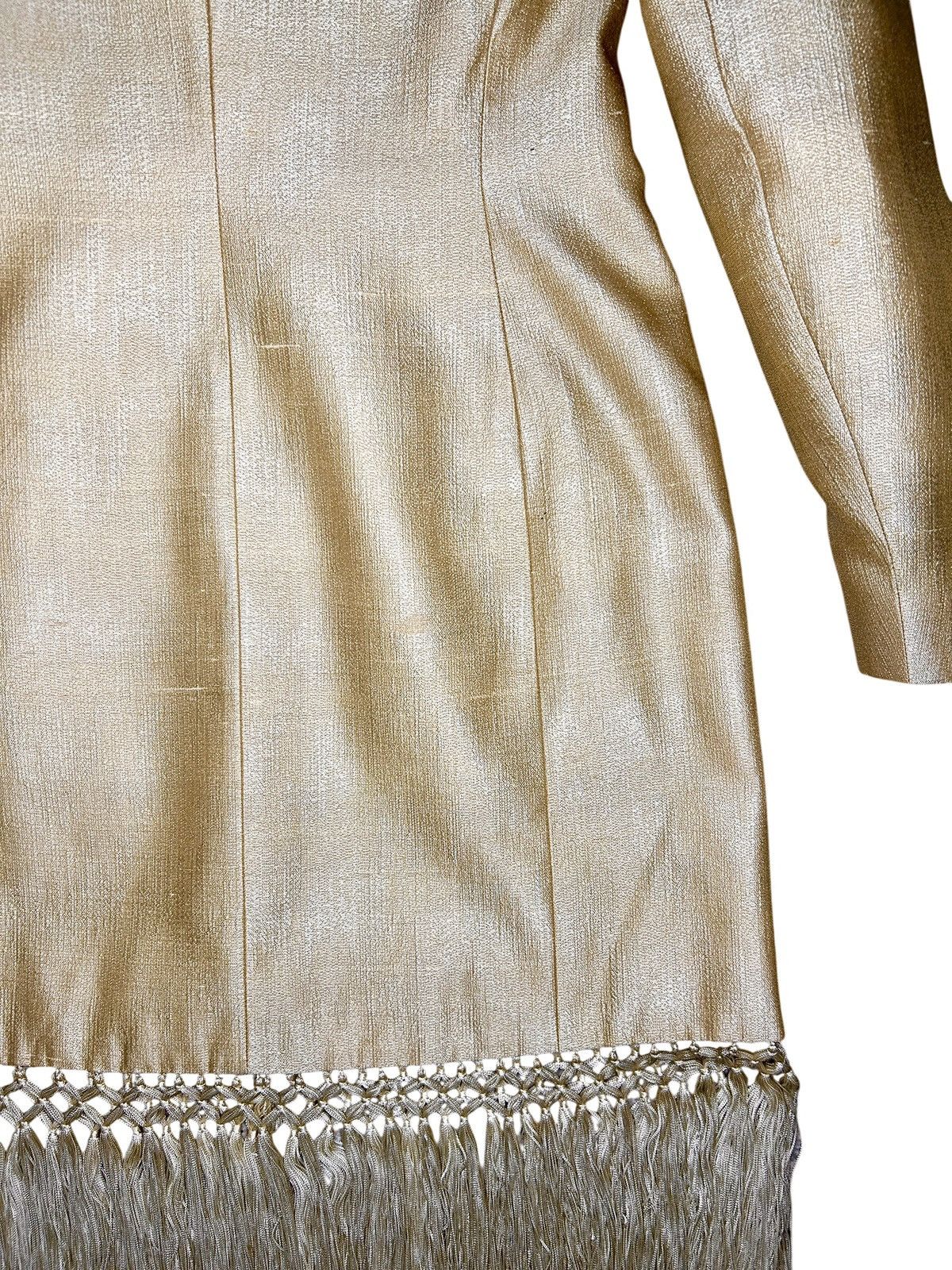 Alexander McQueen S/S 98 Givenchy by McQueen Silk Coat with Tassel Size M / US 6-8 / IT 42-44 - 15 Thumbnail