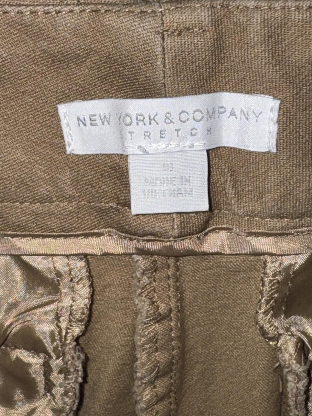 Other New York & Company Stretch Khaki Capri Pants Size 10 Size 32" / US 10 / IT 46 - 3 Thumbnail