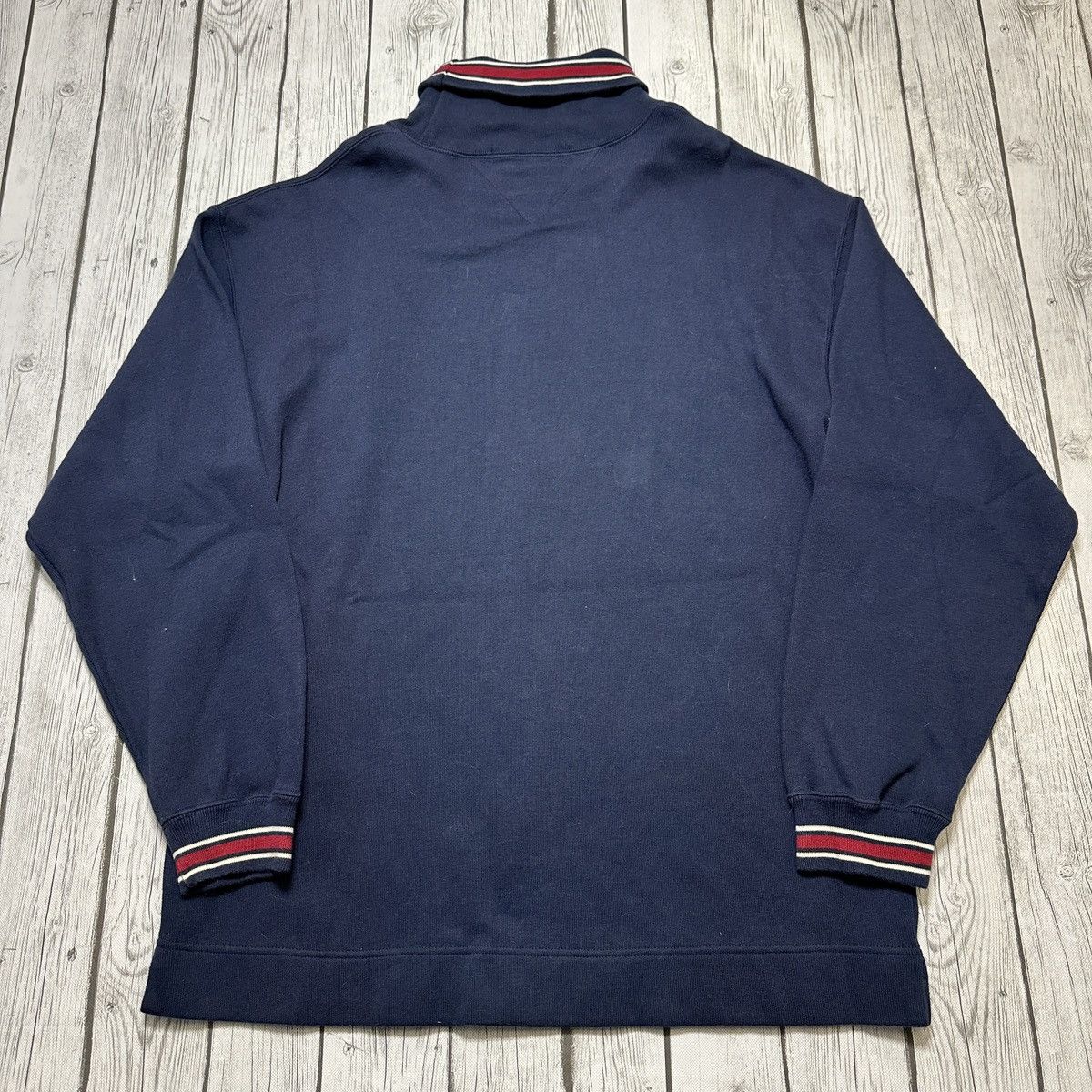 Tommy Hilfiger × Vintage Vintage Tommy Hilfiger turtleneck shirt Size US XL / EU 56 / 4 - 2 Thumbnail