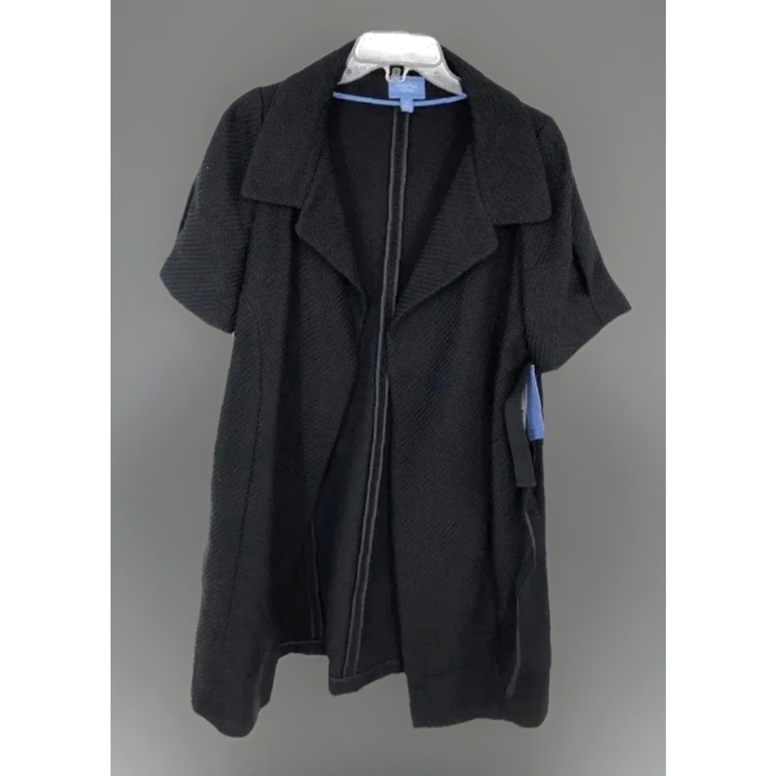 Vera Wang Vera Wang Simply Vera By Vera Wang Cover Up Women Medium Black Acrylic Blend Swimwear Accessory Size ONE SIZE - 2 Thumbnail