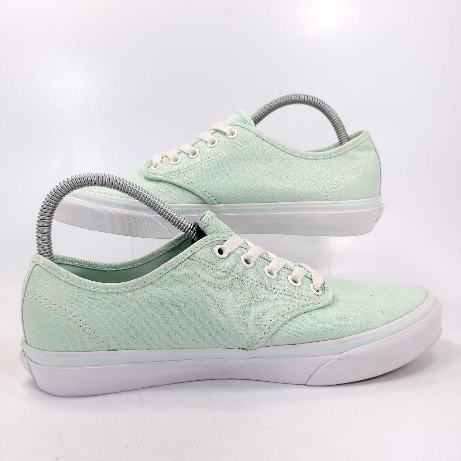 Vans Vans Off the Wall Shoe Womens Size 10 721356 Green White Size US 10 / IT 40 - 6 Thumbnail
