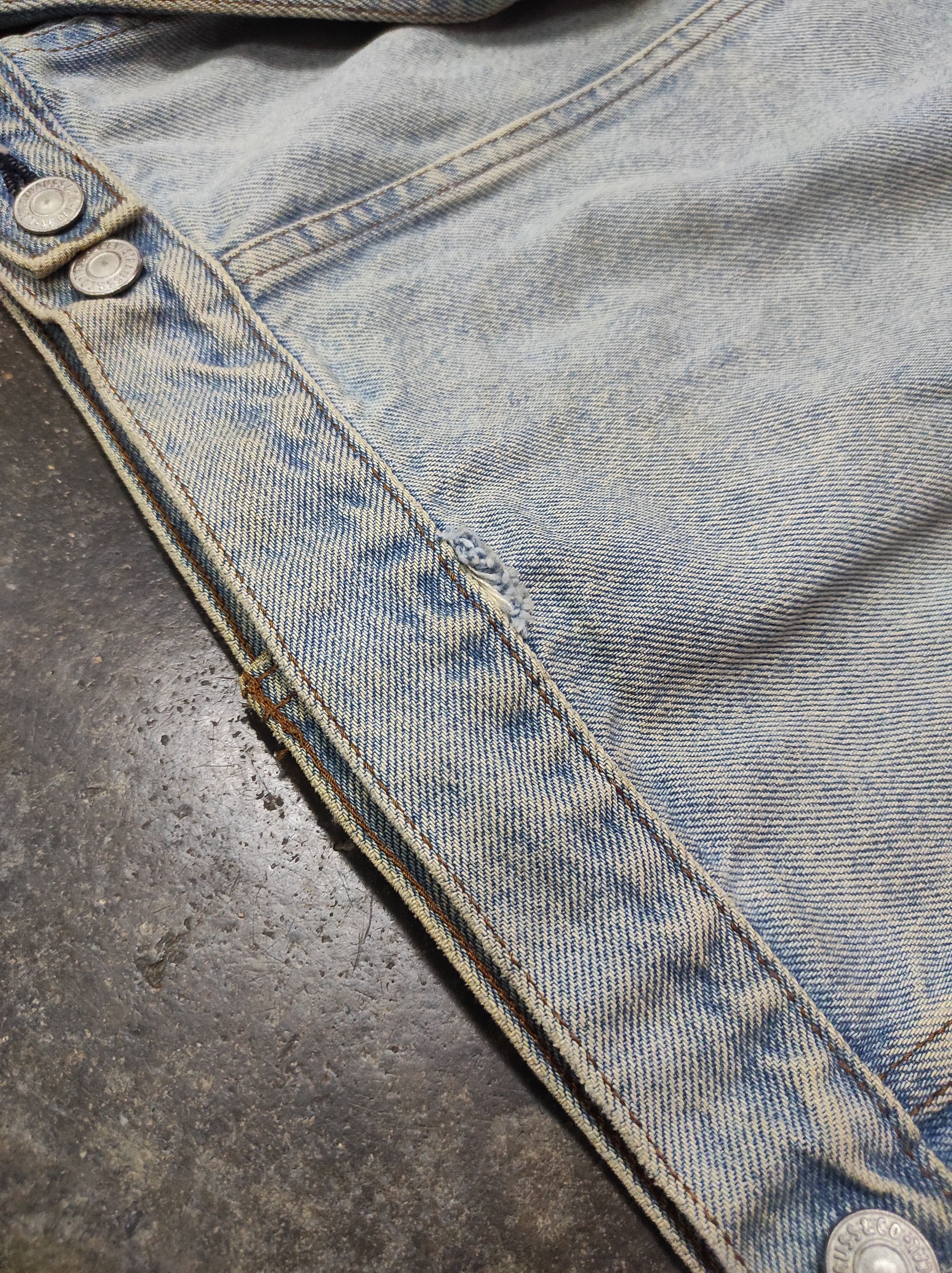 Levi's × Levi's Vintage Clothing × Vintage LEVIS ORANGE TAGS DENIM TRUCKER JACKET Size US M / EU 48-50 / 2 - 12 Thumbnail
